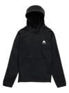 Product image of Kids' Burton Crown Weatherproof Fleece Pullover[Variant:True Black]