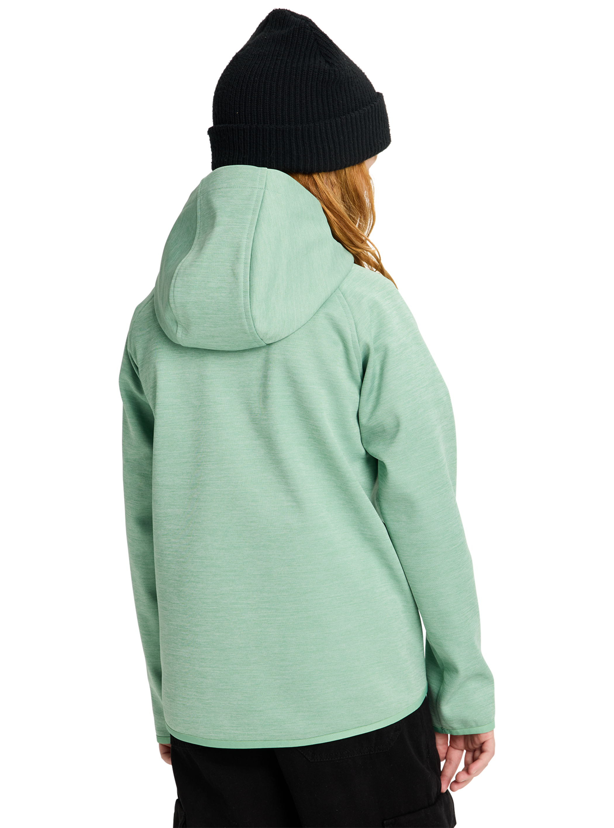 Product image of Kids' Burton Crown Weatherproof Fleece Pullover[Variant:Soft Sage Heather]