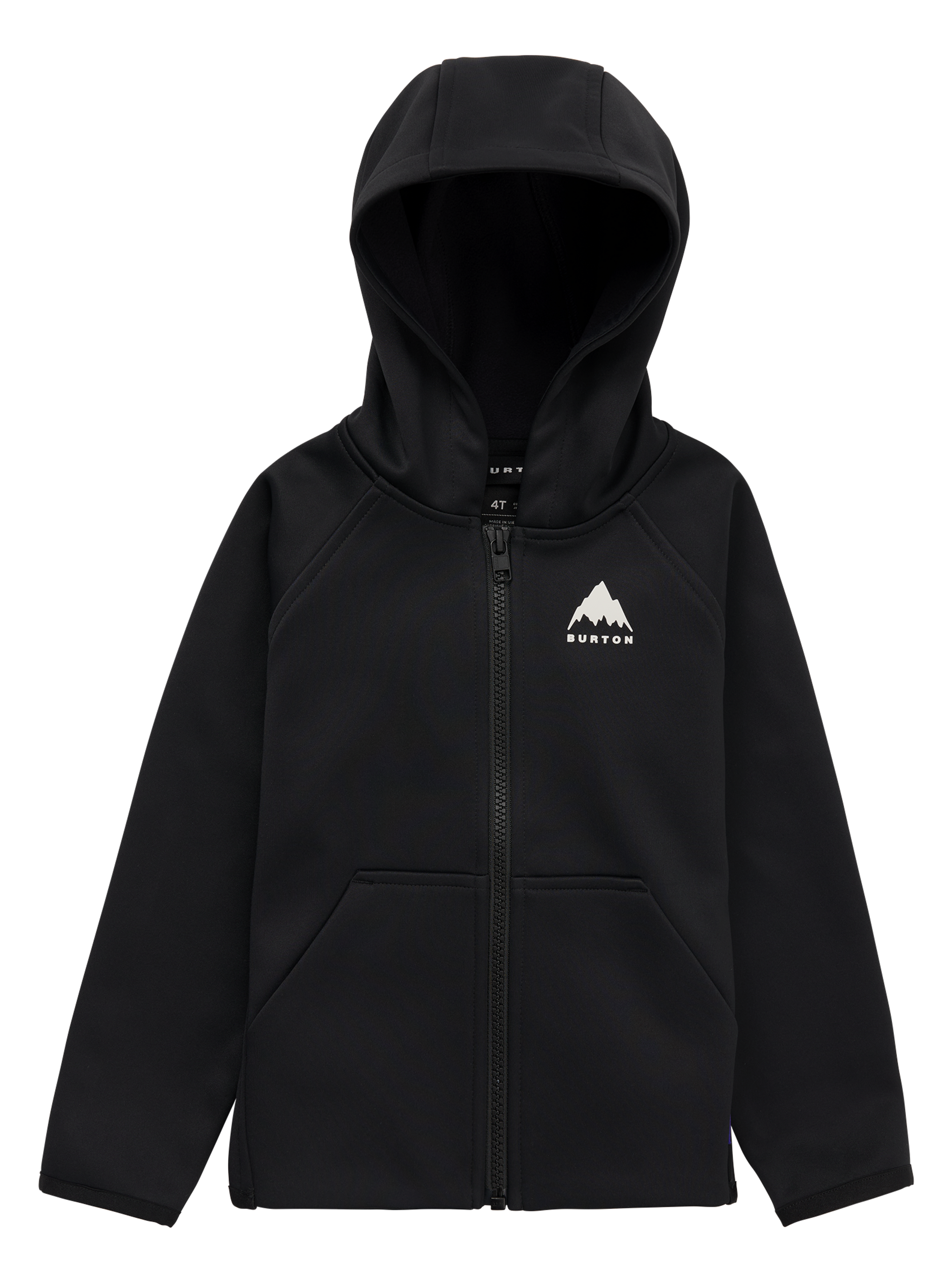 Product image of Toddlers' Burton Crown Weatherproof Full-Zip Fleece[Variant:True Black]