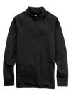 Product image of Men's Burton Heavyweight X Base Layer Quarter-Zip Shirt[Variant:True Black]