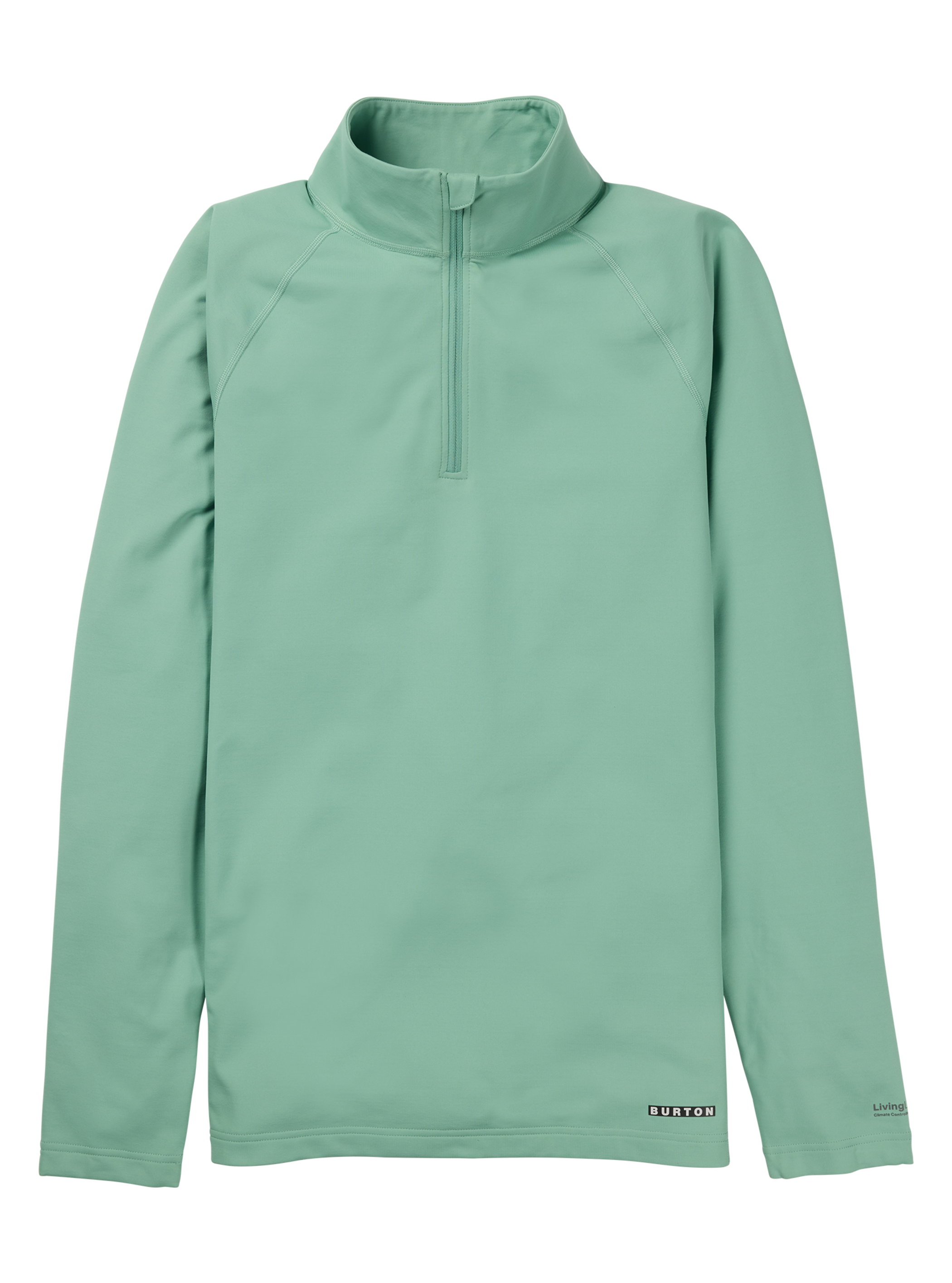 Product image of Men's Burton Heavyweight X Base Layer Quarter-Zip Shirt[Variant:Soft Sage]