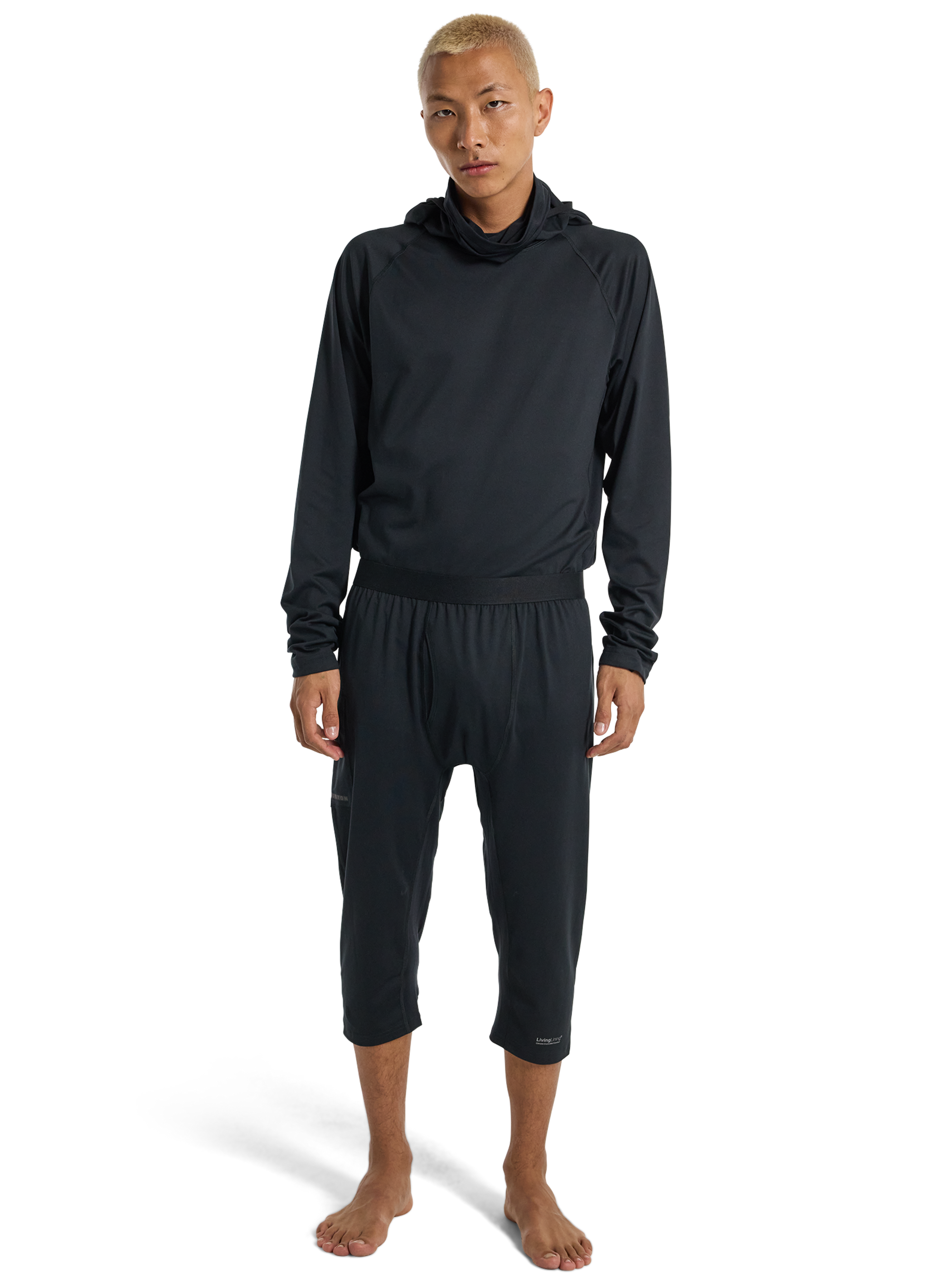 Burton – Pantalon de poids moyen de longueur trois quarts à porter avec bottes X couche de base pour homme