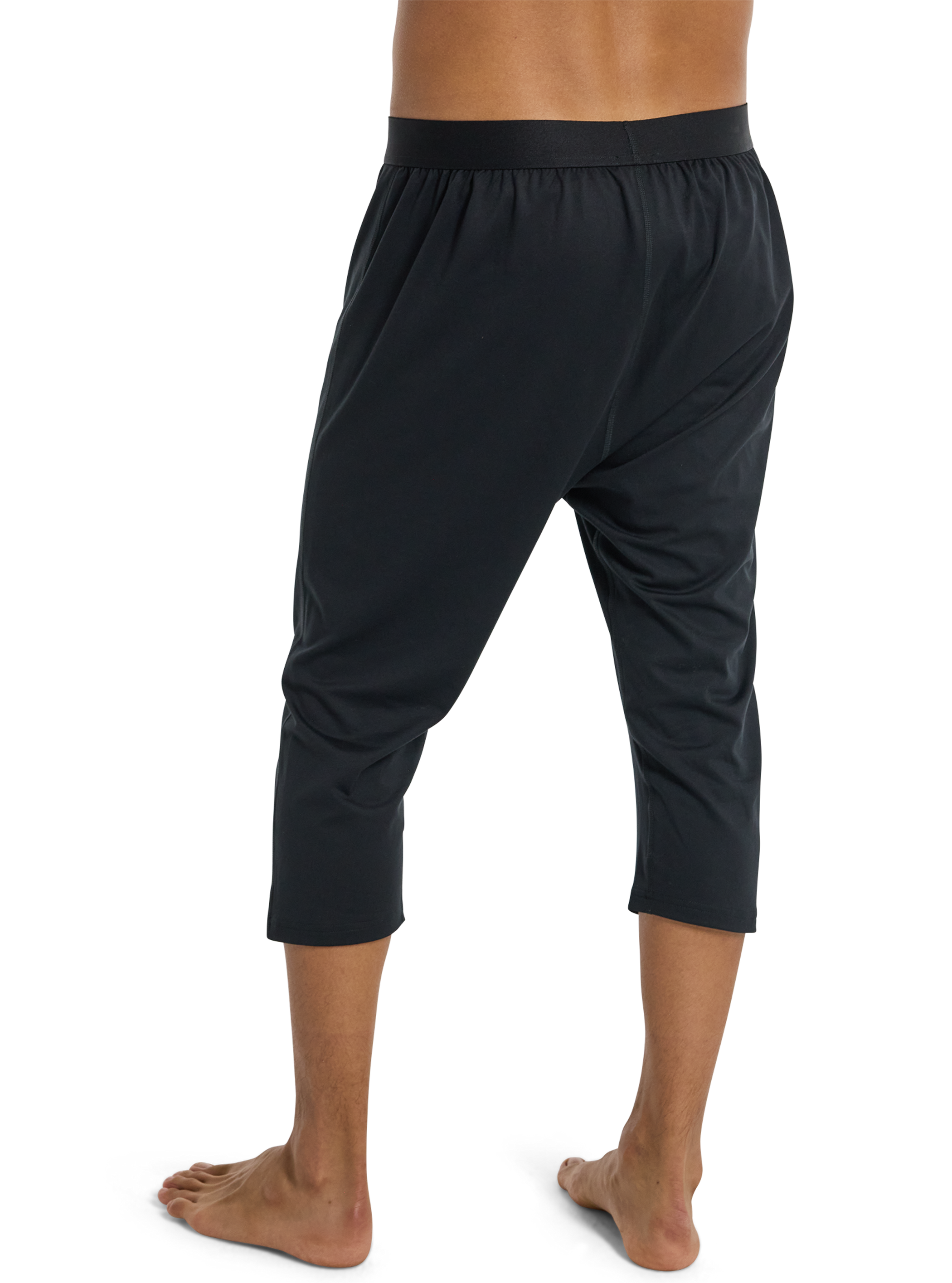 Product image of Men's Burton Midweight X Base Layer Three-Quarter Boot Pants[Variant:True Black]
