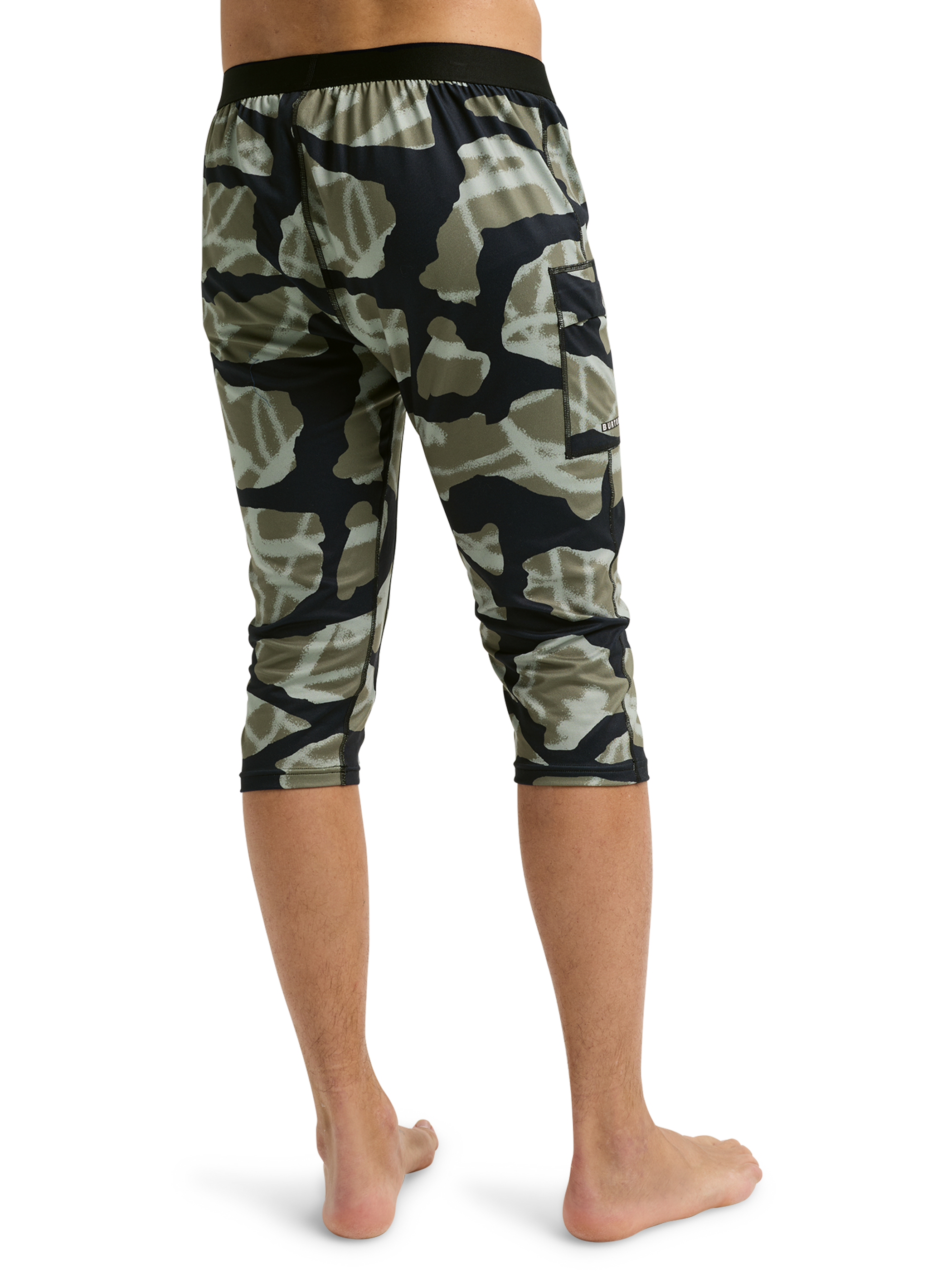 Product image of Men's Burton Midweight X Base Layer Three-Quarter Boot Pants[Variant:Graffiti Camo]