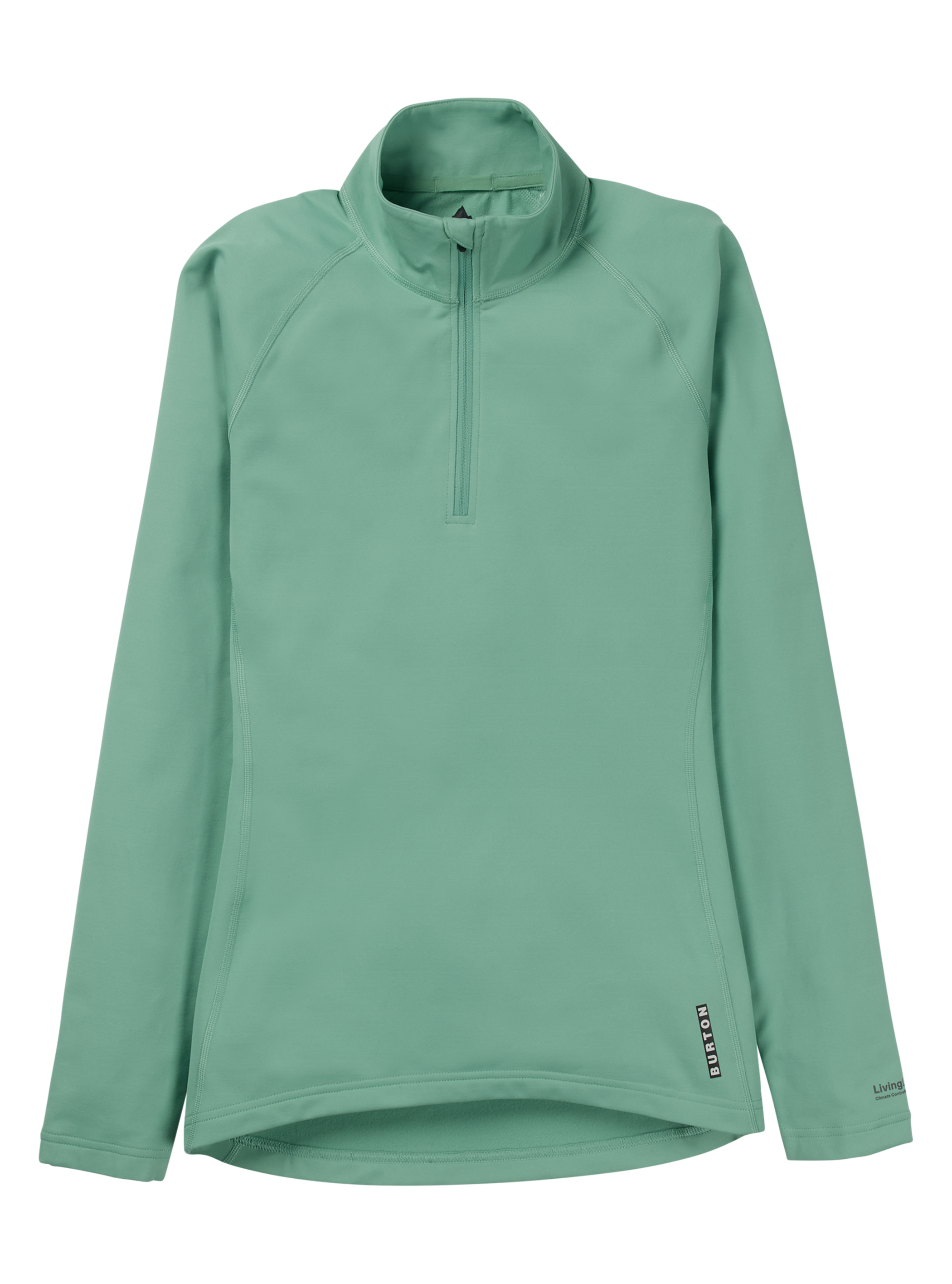 Product image of Women's Burton Heavyweight X Base Layer Quarter-Zip Shirt[Variant:Soft Sage]
