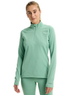 Product image of Women's Burton Heavyweight X Base Layer Quarter-Zip Shirt[Variant:Soft Sage]