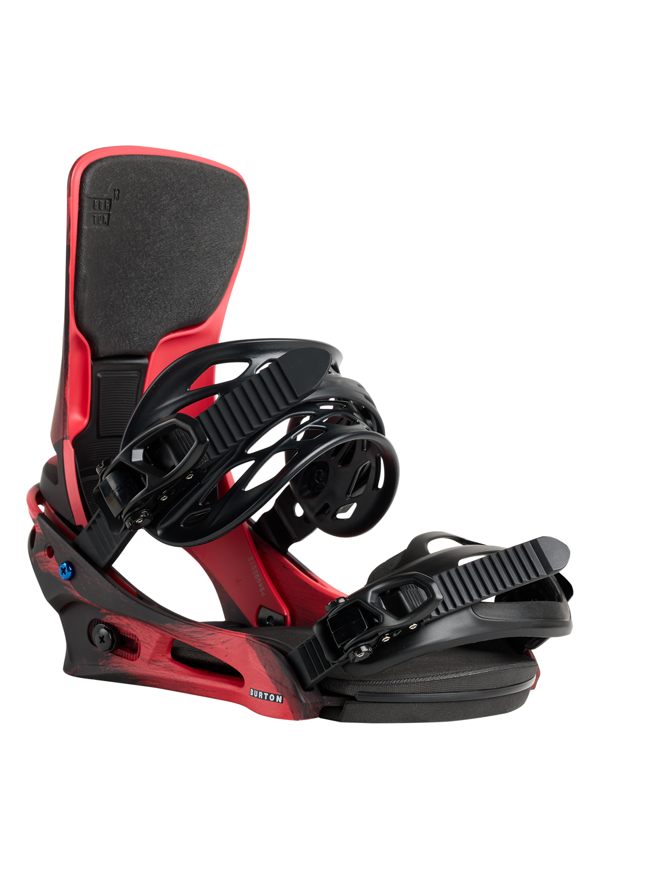 Product image of Men's Burton Cartel X Re:Flex Snowboard Bindings[Variant:Black / Red]