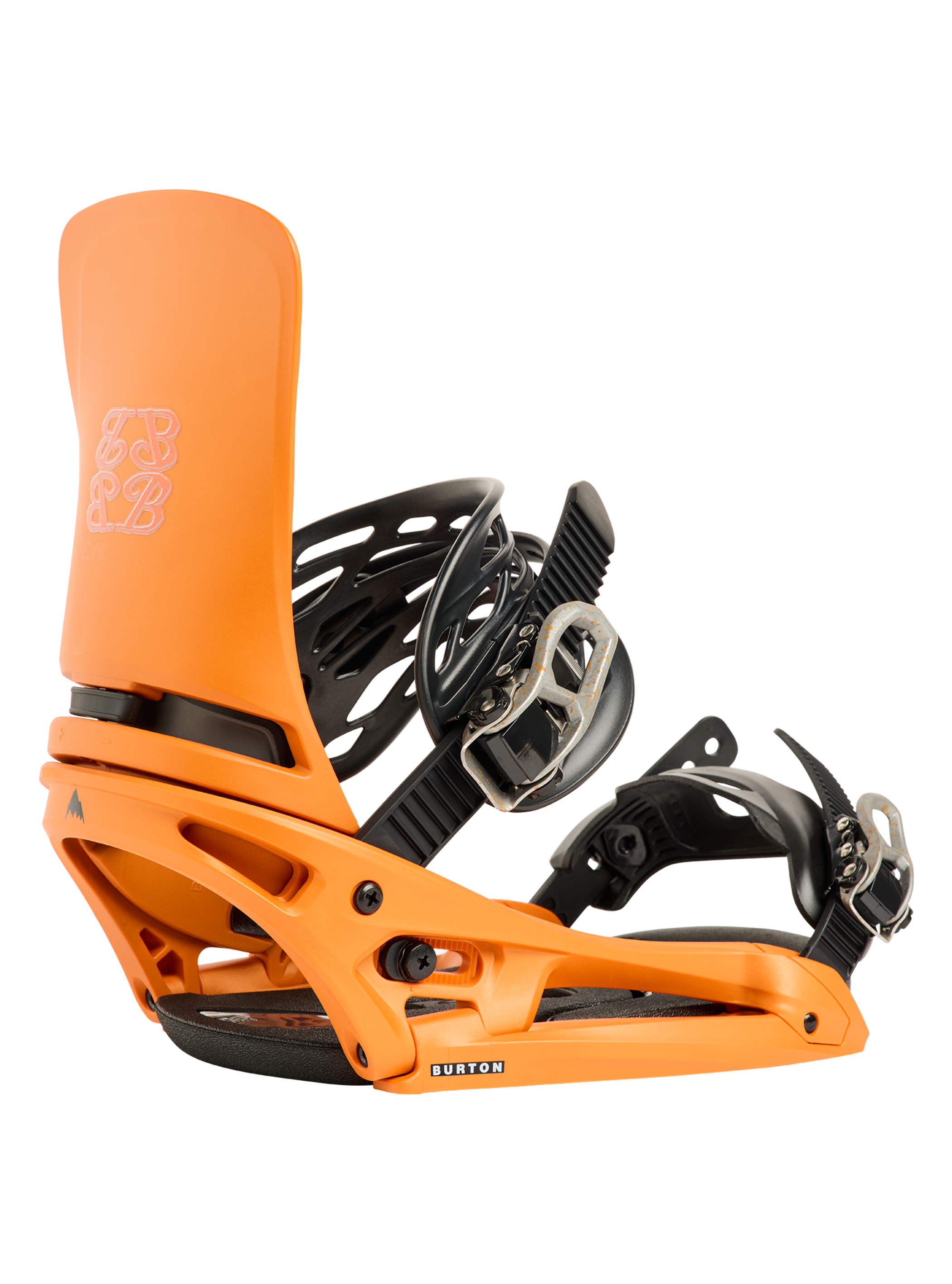 Product image of Men's Burton Cartel X EST® Snowboard Bindings[Variant:Goldfish Orange]