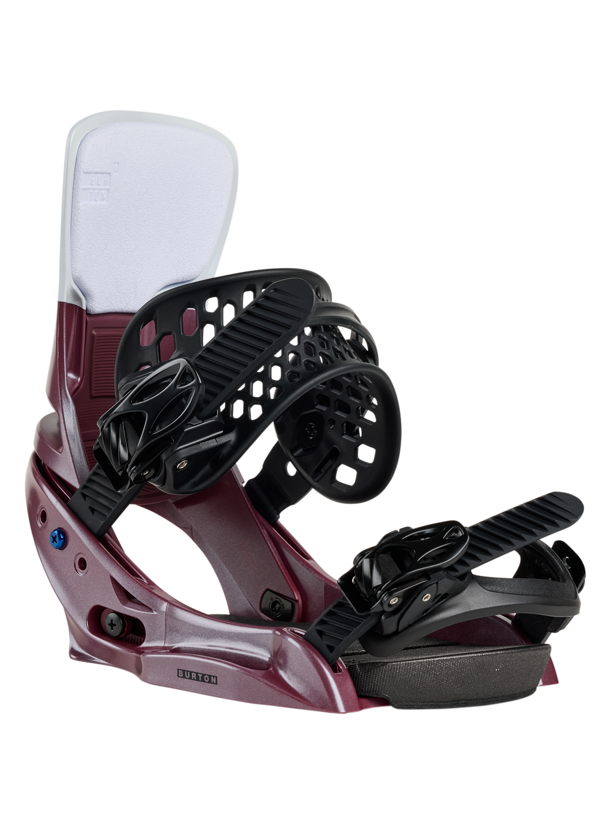 Women's Burton Lexa X EST Snowboard Bindings, Mulberry / M