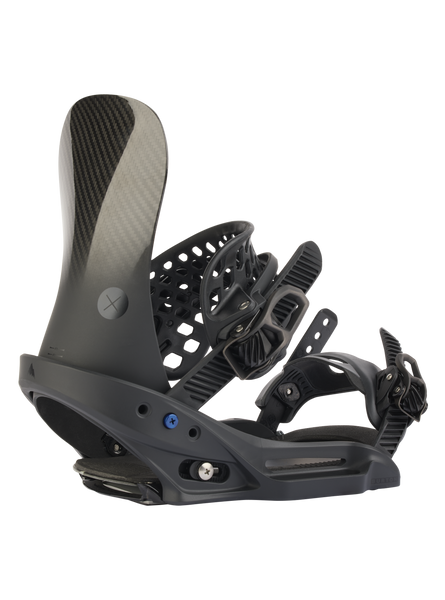 Men's Burton X EST Snowboard Bindings, Black / M