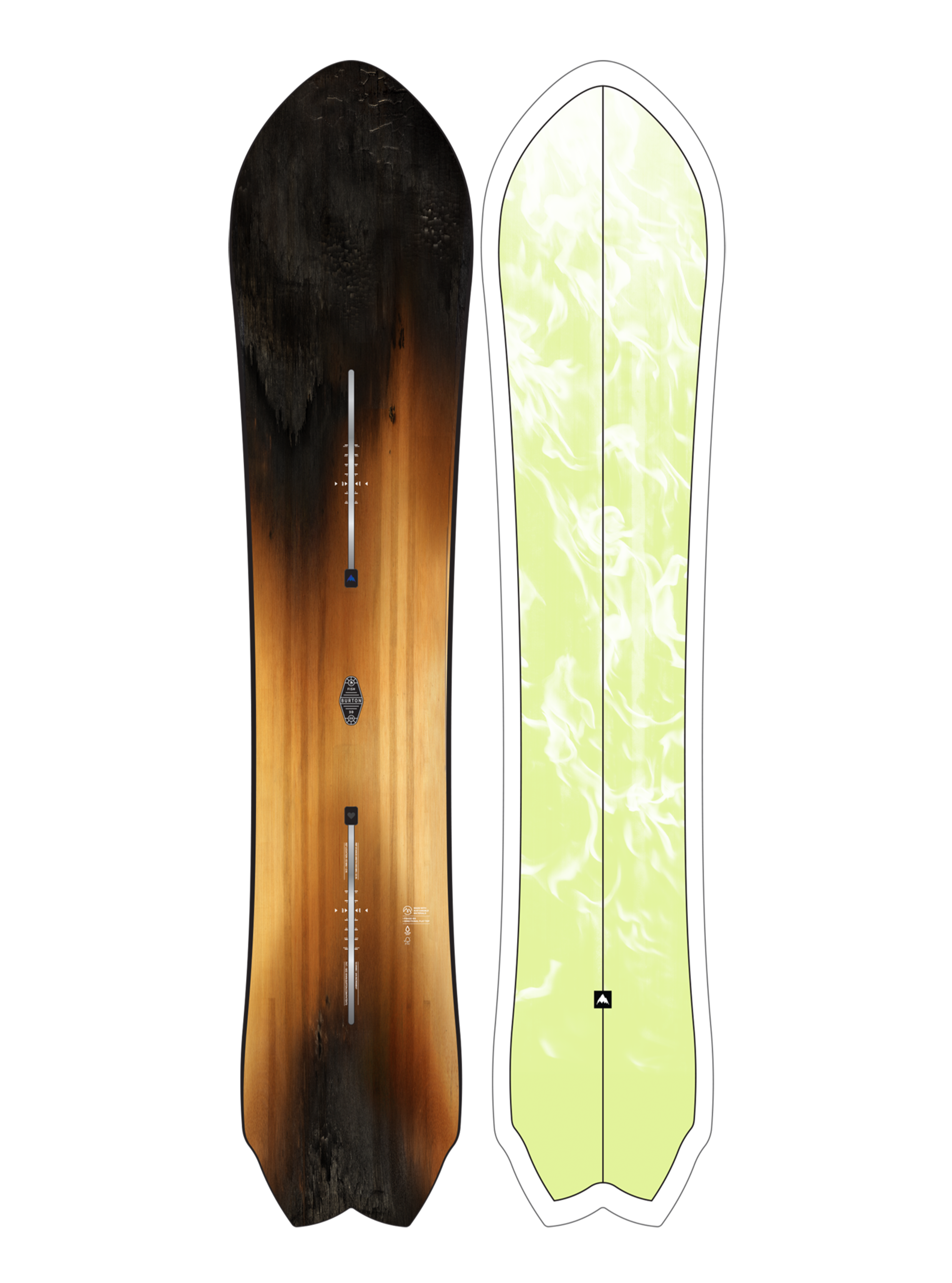 Burton 3D Fish Directional Flat Top Snowboard | Burton Snowboards Burton 3D Fish Directional Flat Top Snowboard | Burton Snowboards