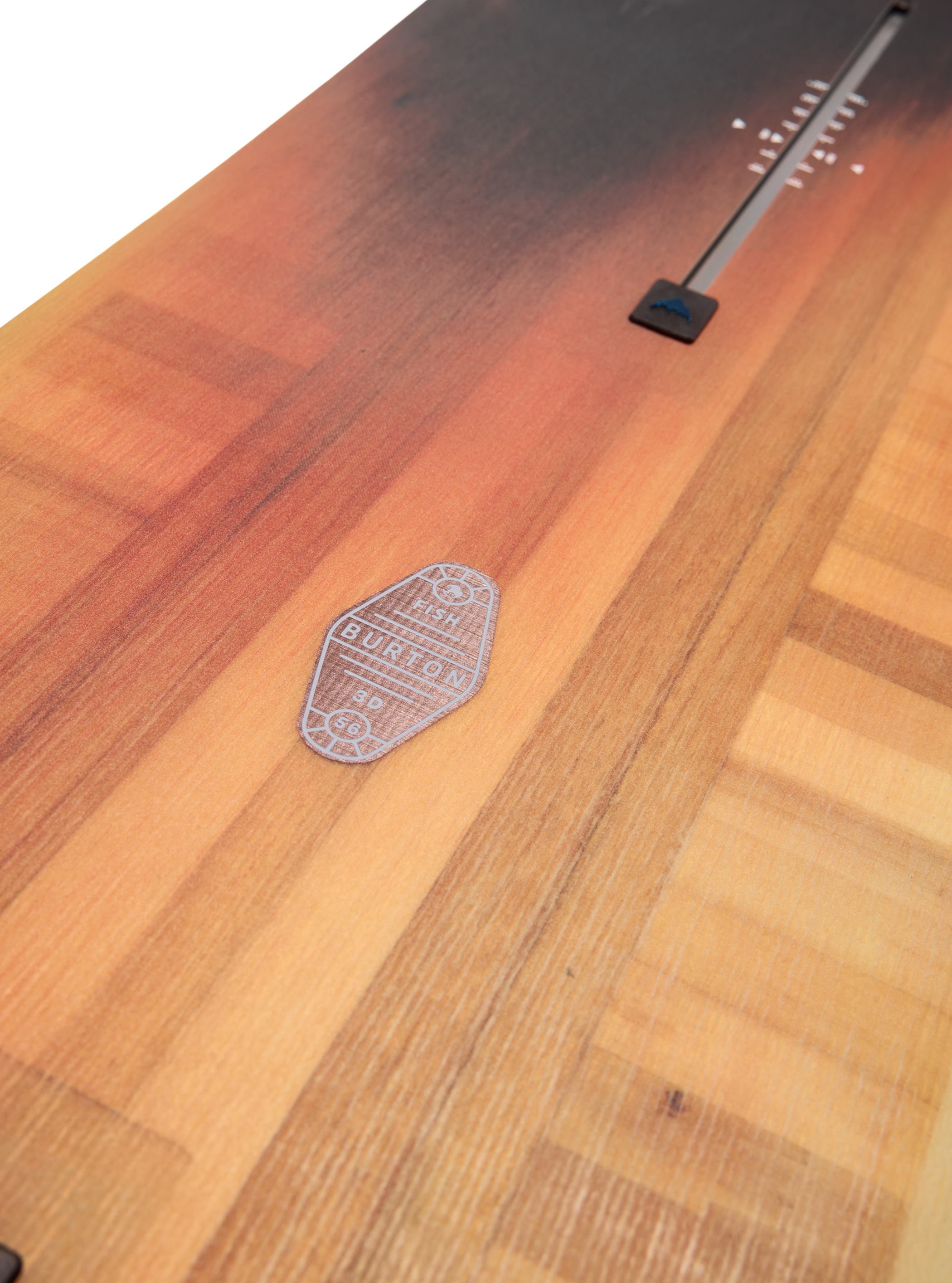 Planche à neige Fish 3D directionnelle à cambrure Flat Top de Burton