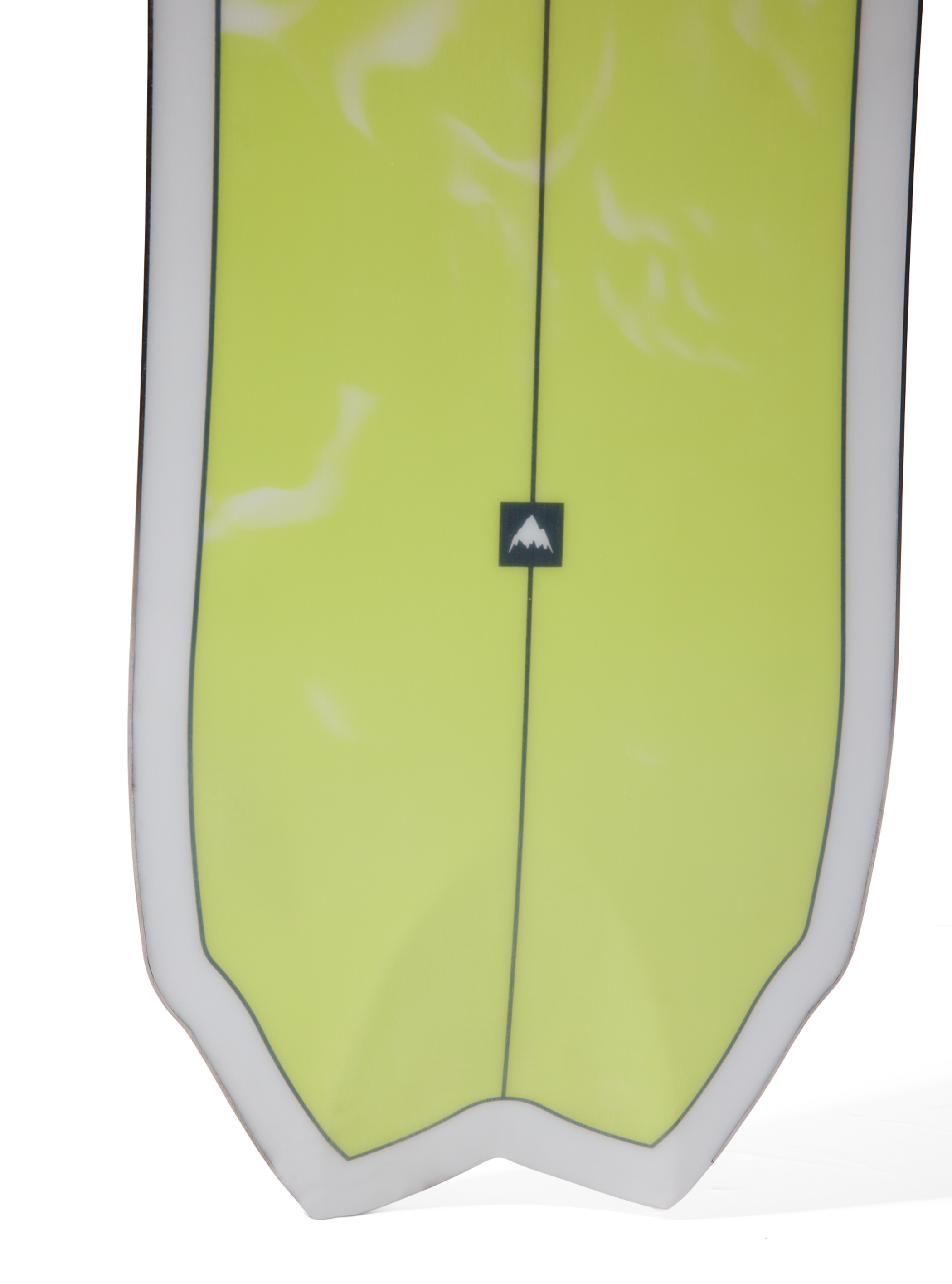 Burton 3D Fish Directional Flat Top Snowboard, Graphic / 146