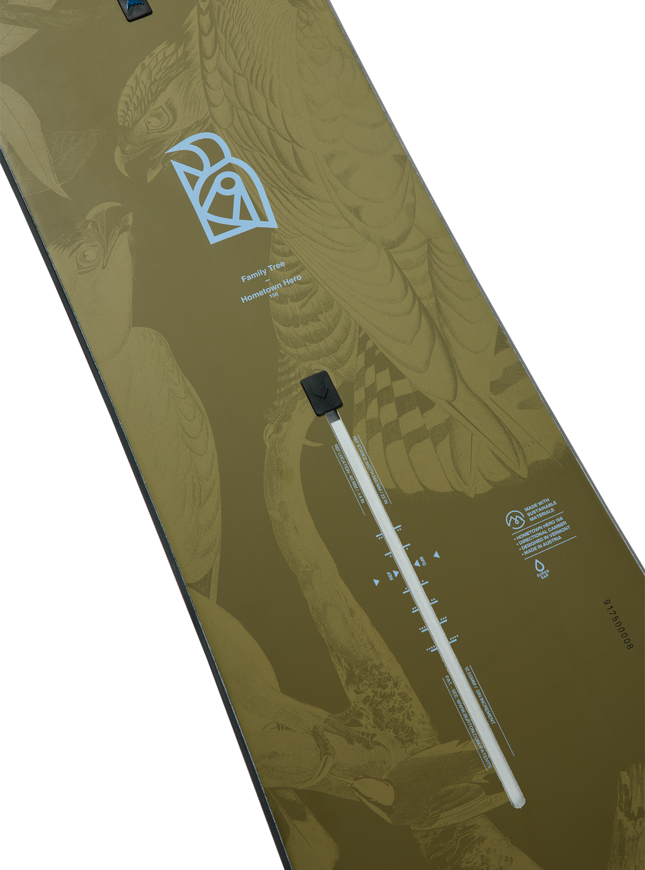 Burton Family Tree Hometown Hero Camber Snowboard