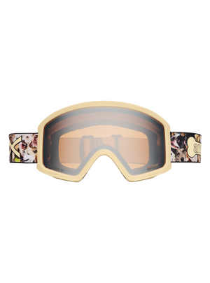 Product image of Anon Tracker 2.0 Goggles + MFI® Face Mask[Variant:Frame: Shop Dogs, Lens: Silver Amber (23% / S2)]
