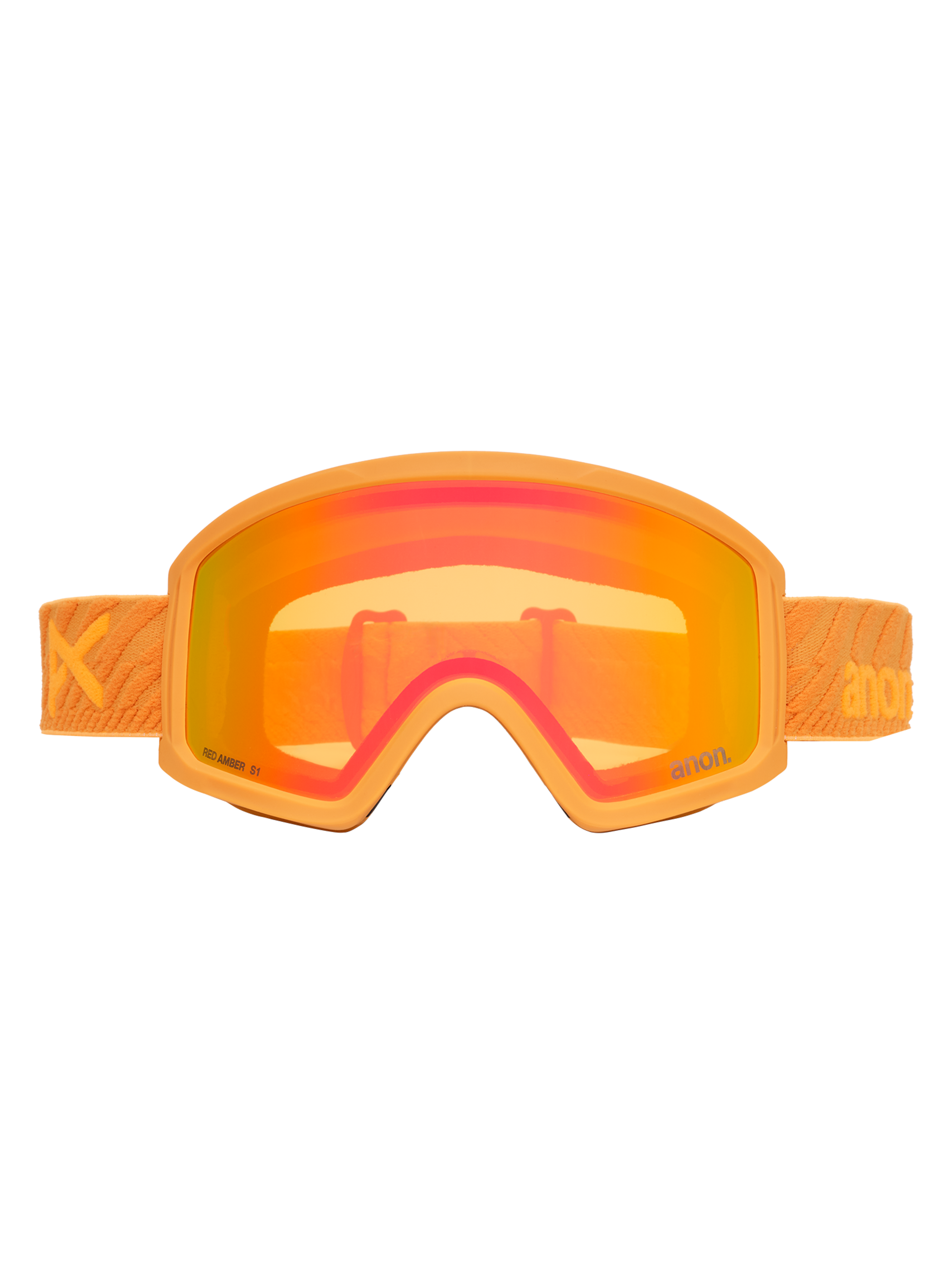 Product image of Anon Tracker 2.0 Goggles + MFI® Face Mask[Variant:Frame: Autumn Glow, Lens: Red Amber (50% / S1)]