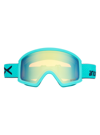 Product image of Anon Tracker 2.0 Goggles + MFI® Face Mask[Variant:Frame: Marine, Lens: Gold Amber (32% / S2)]