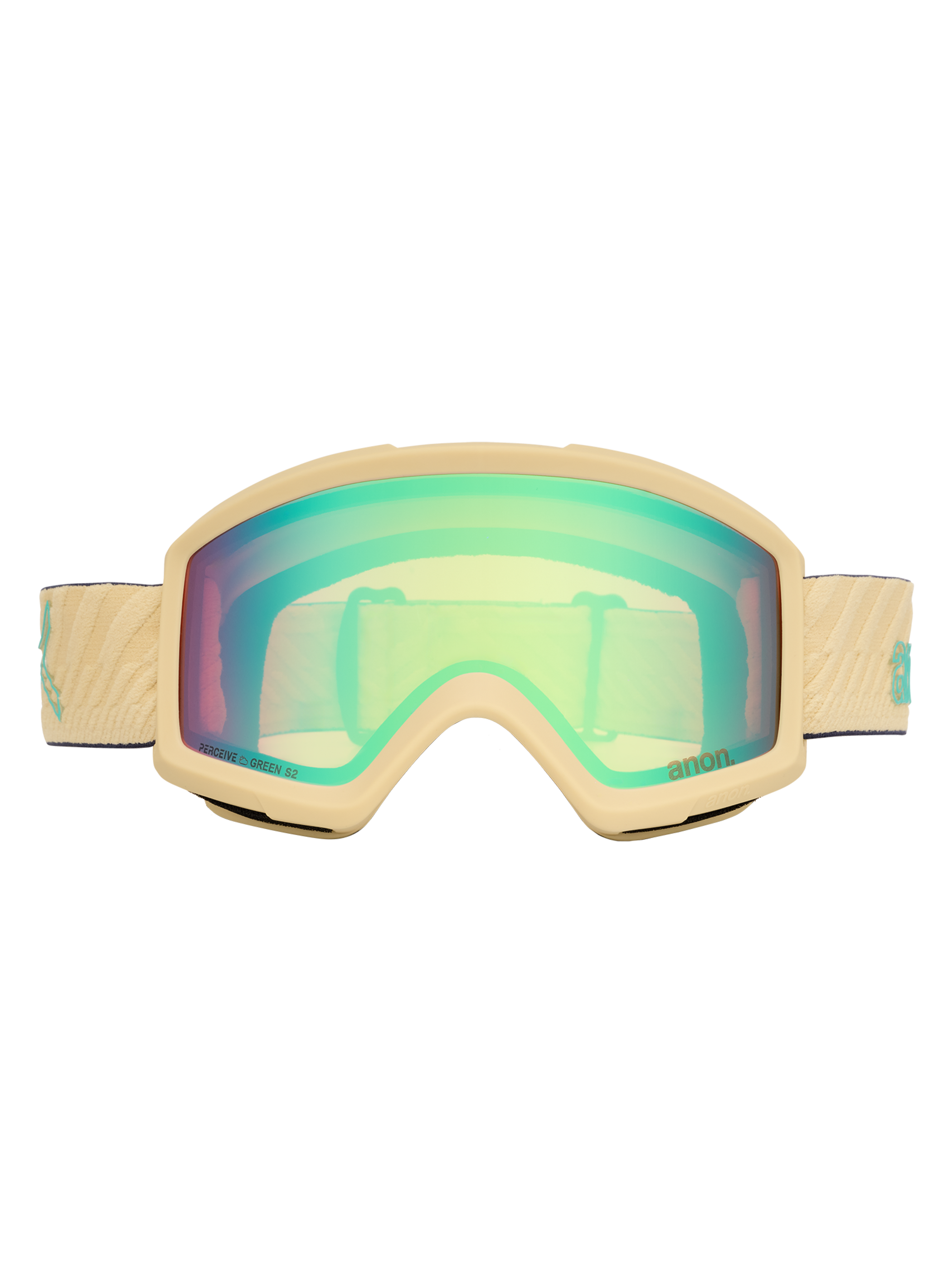 Product image of Anon Helix 2.0 Goggles + Bonus Lens[Variant:Frame: Beechwood, Lens: Perceive Variable Green (22% / S2), Spare Lens: Amber (55% / S1)]