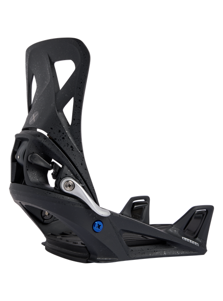 Burton Step On® X black carbon Re:Flex M Men's Burton Step On® X Re:Flex Snowboard Bindings | Burton.com