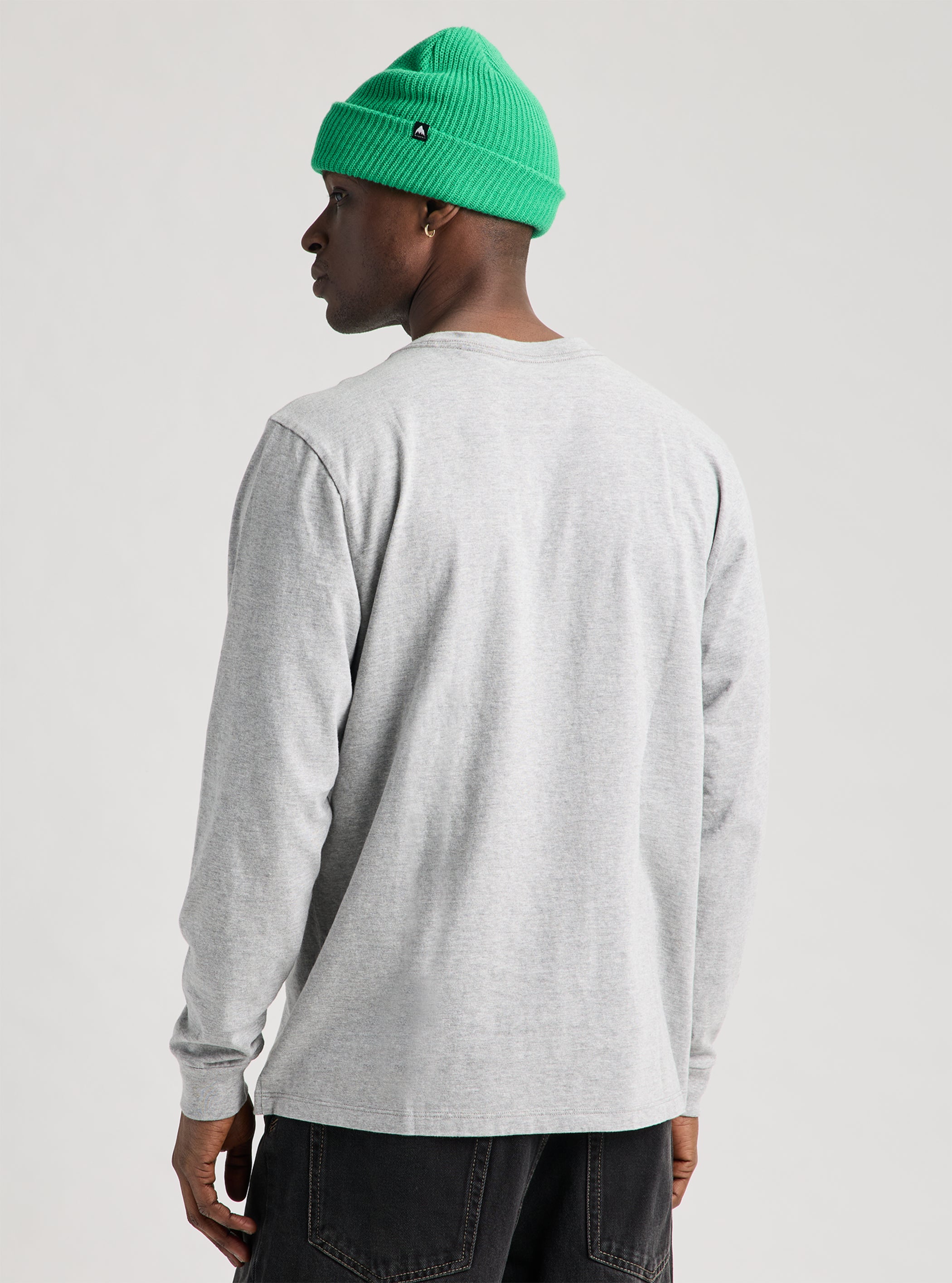 Product image of Burton BRTN Long Sleeve T-Shirt[Variant:Gray Heather]