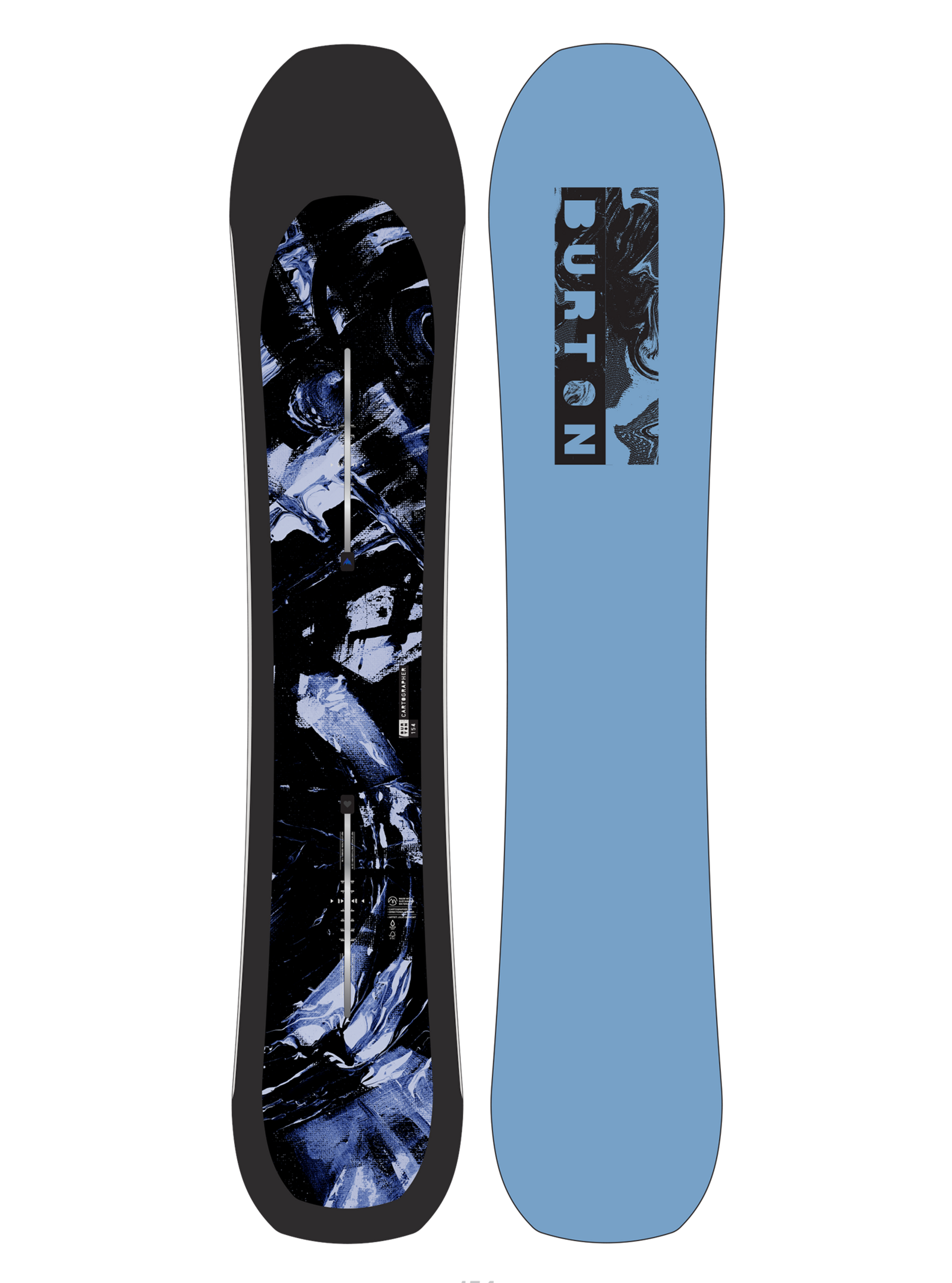 burton cartographer camber snowboard This snowboard offers a commanding presence on mixed terrains and deep powder New Men's Burton Cartographer Snowboard