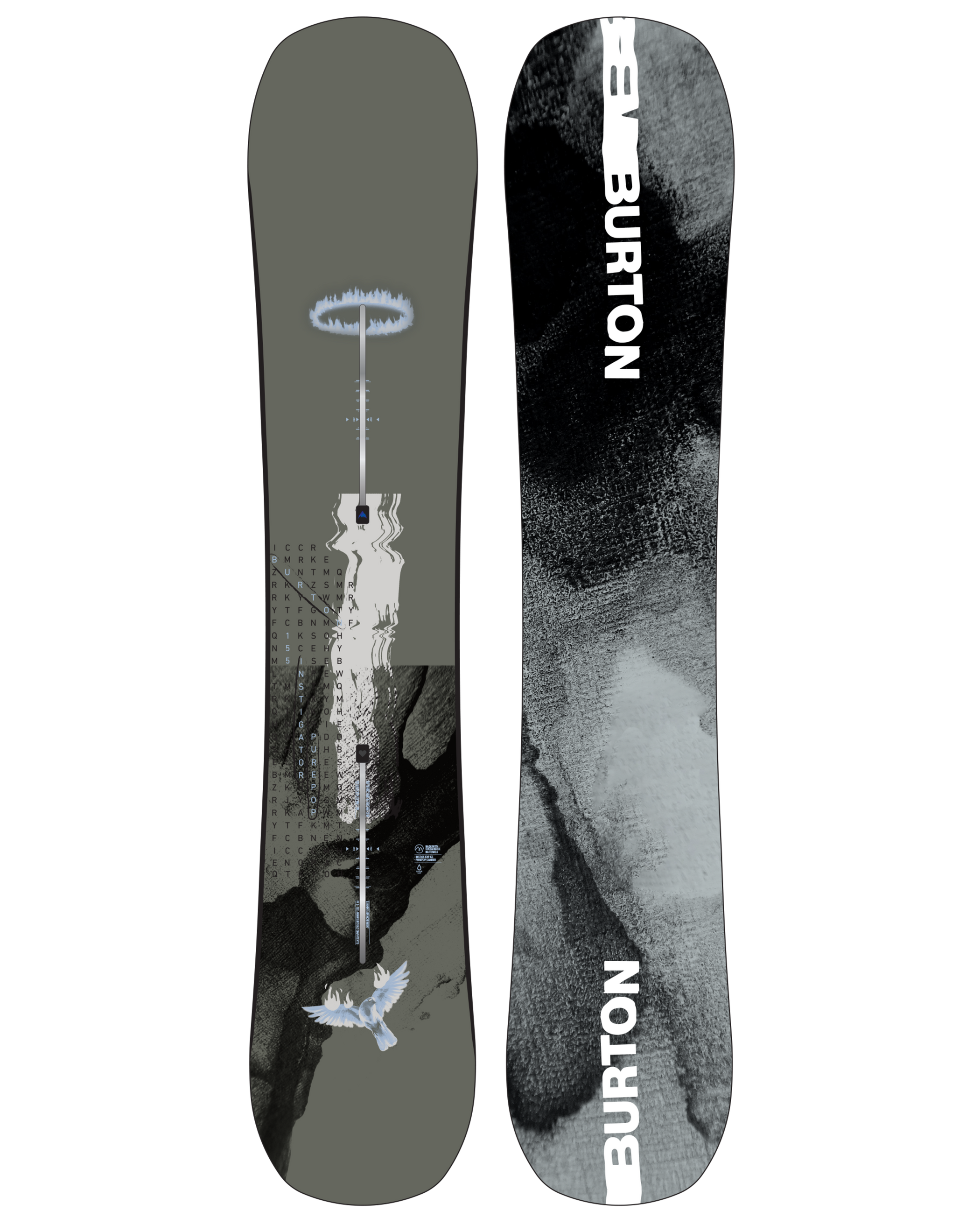 Product image of Men's Burton Instigator PurePop Camber Snowboard[Variant:Graphic]