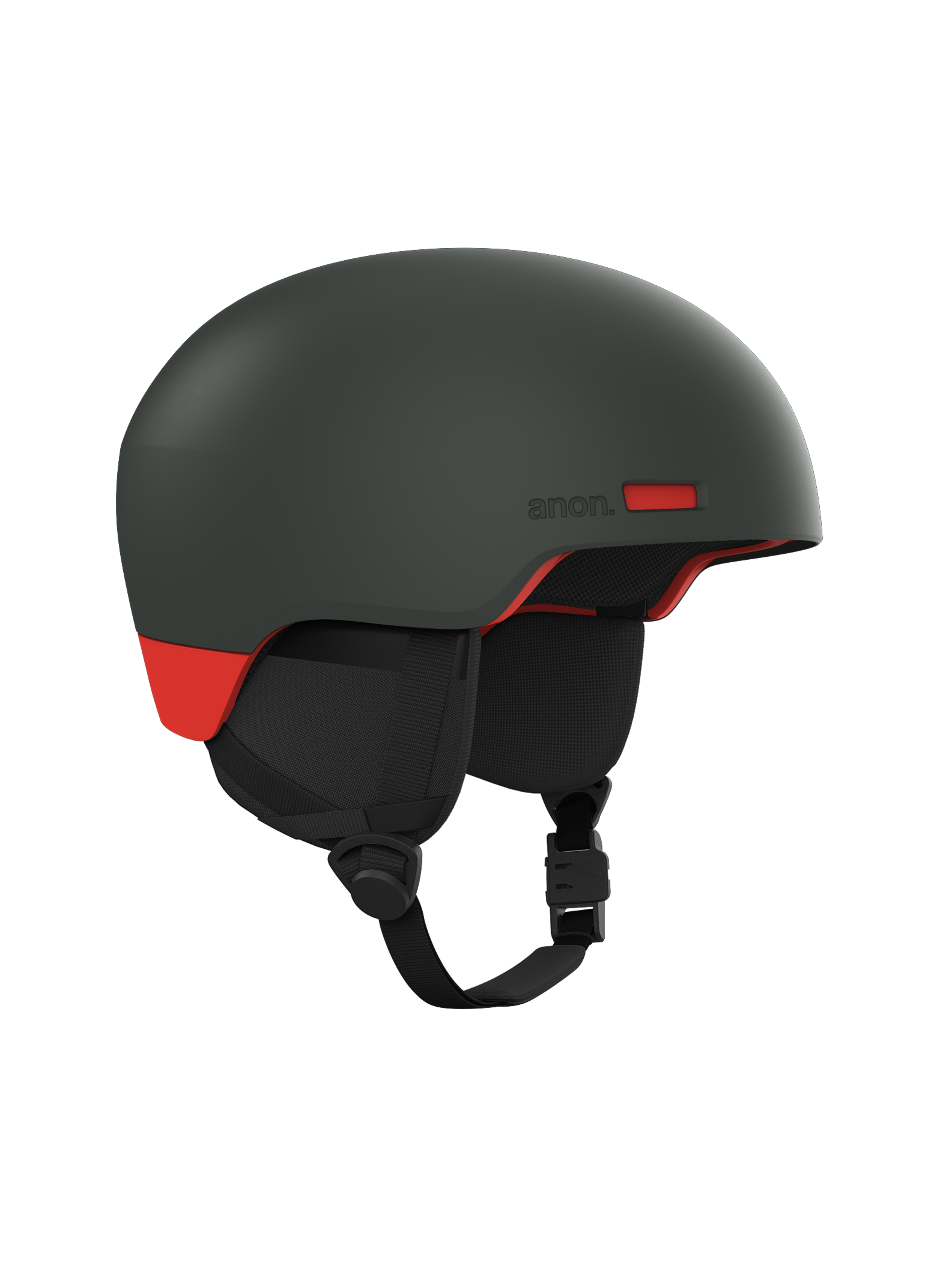 bloc flare ski snowboard helmet LOW PRO Snow Certified - Santa Cruz Signature Edition - Gloss W Plush faux fur ear pads and a full Pro-Tec Low Pro Certified Snow