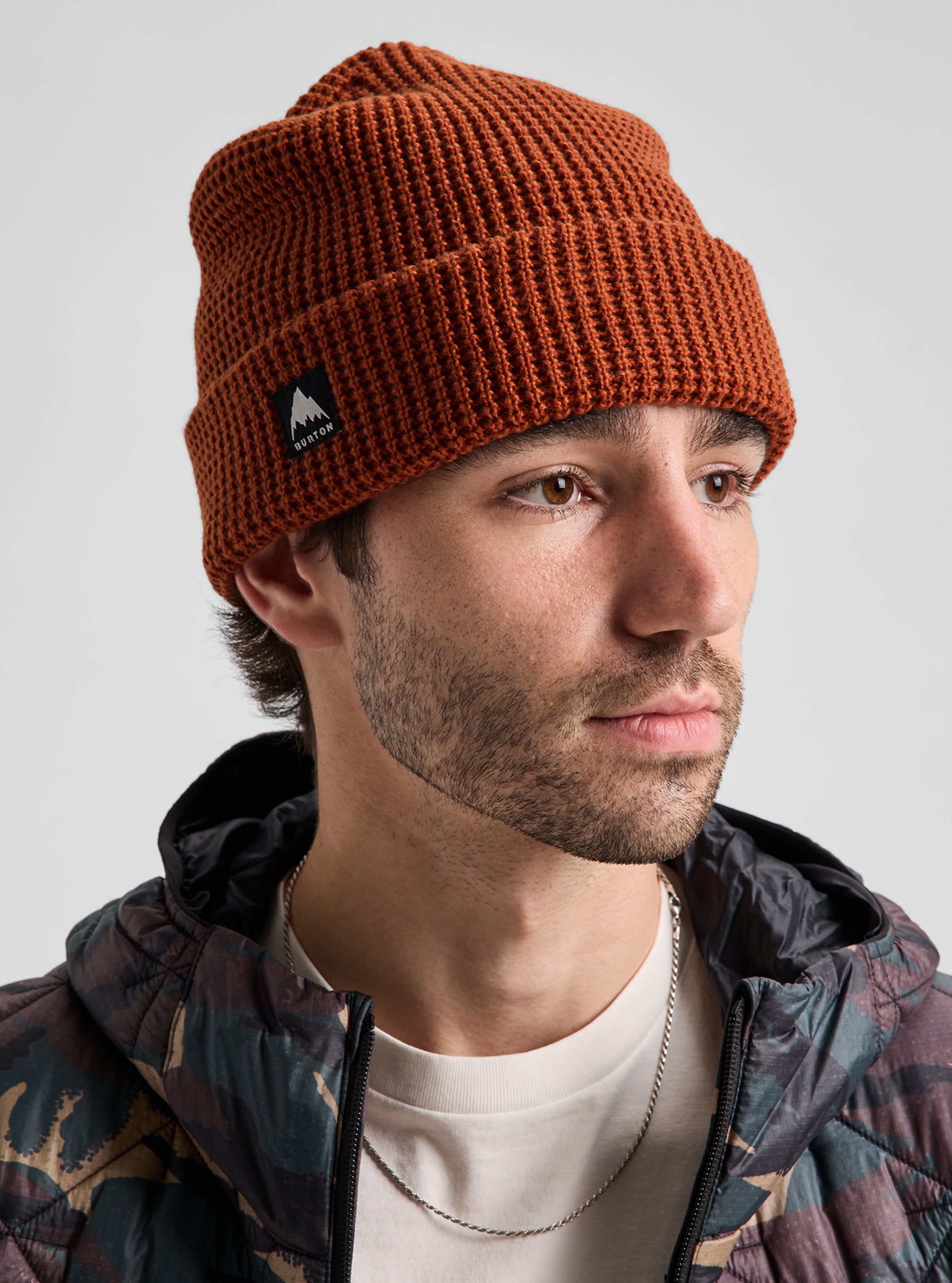 Product image of Burton Recycled Waffle Beanie[Variant:Spiced Chai]