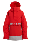 Product image of Kids' Burton Frostner 2L Anorak Jacket[Variant:Flame Scarlet / Silver Sconce]
