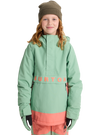 Product image of Kids' Burton Frostner 2L Anorak Jacket[Variant:Soft Sage / Peach Echo]