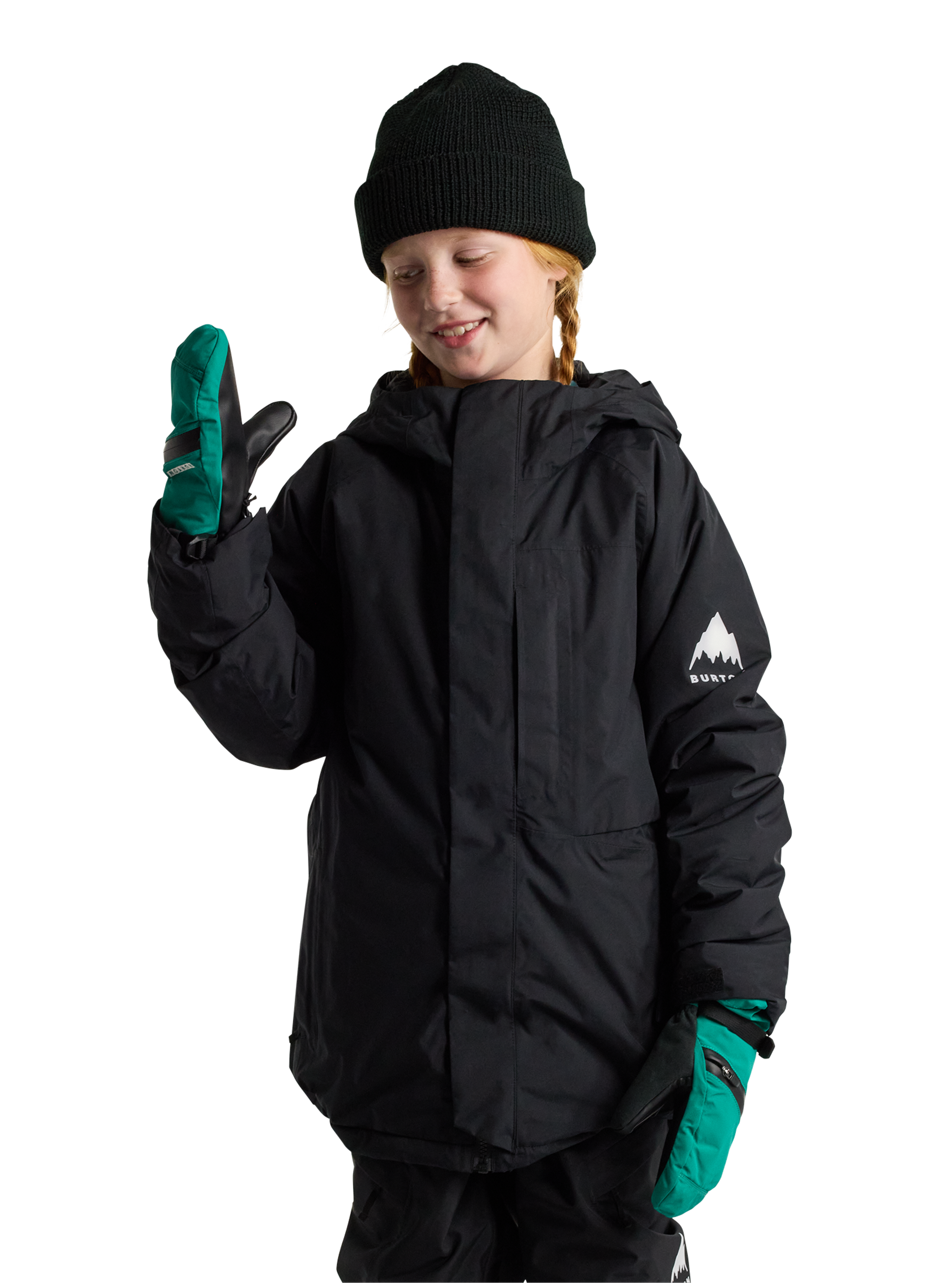Product image of Kids' Burton Powline GORE-TEX 2L Jacket[Variant:True Black]