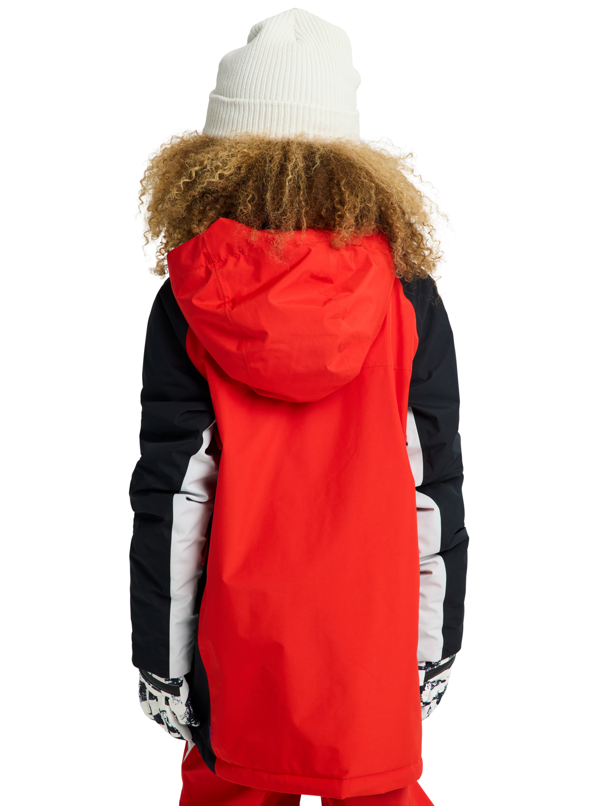 Product image of Kids' Burton Powline GORE-TEX 2L Jacket[Variant:Flame Scarlet / True Black]