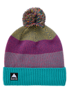 Product image of Kids' Burton Fleece-Lined Pom Beanie[Variant:Goldenrod / Azalea Pink / Pacific Teal]