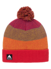 Product image of Kids' Burton Fleece-Lined Pom Beanie[Variant:Fiesta Red Multi]