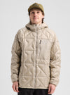 Product image of Men's Burton [ak] Baker Hooded Down Jacket[Variant:Chinchilla Gray]