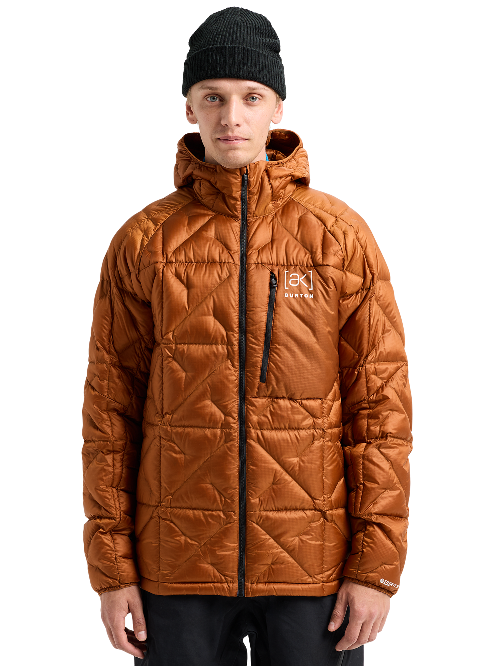 Product image of Men's Burton [ak] Baker Hooded Down Jacket[Variant:Chestnut Brown]