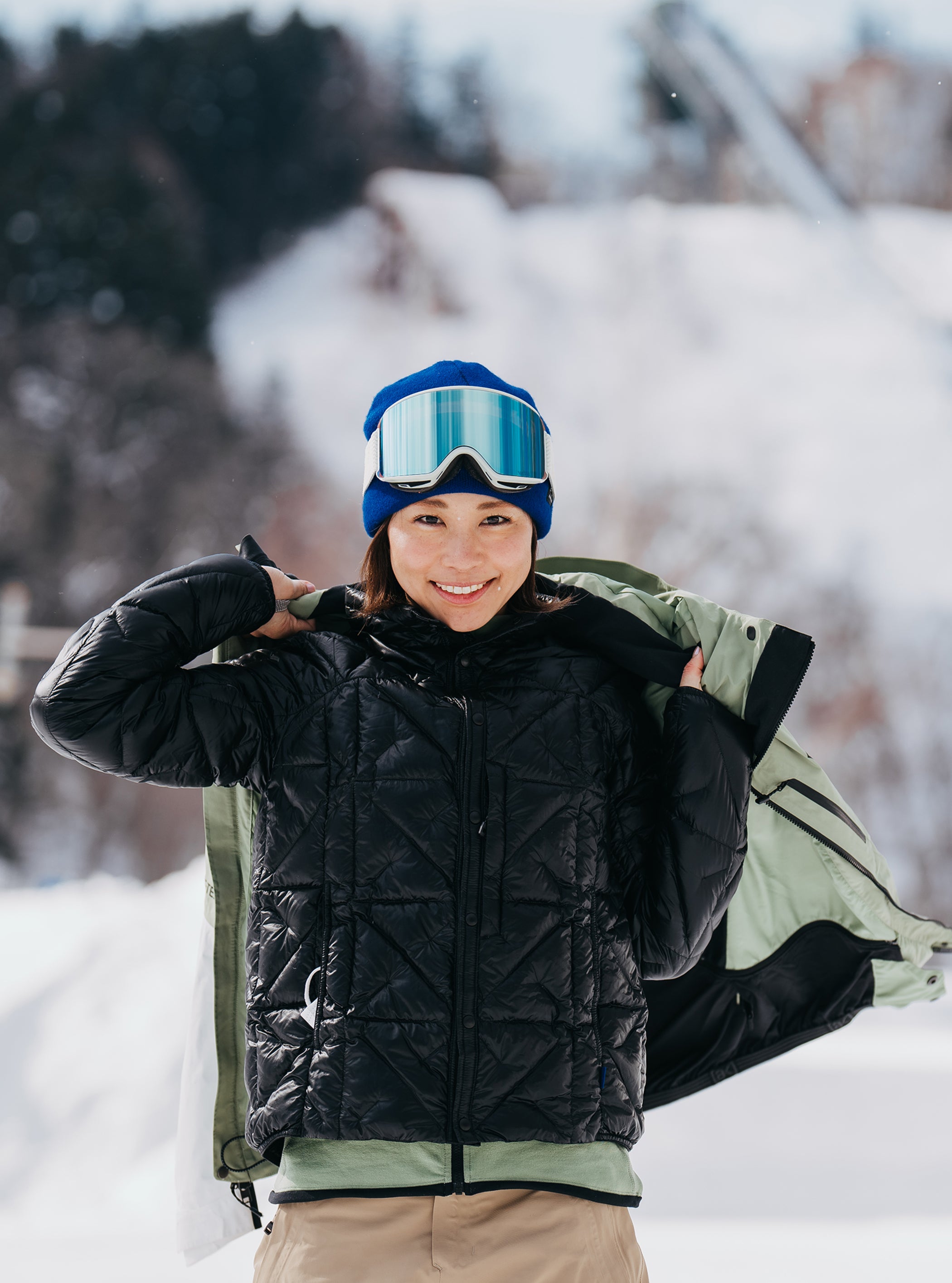 Product image of Women's Burton [ak] Baker Ultralight Down Jacket[Variant:True Black]