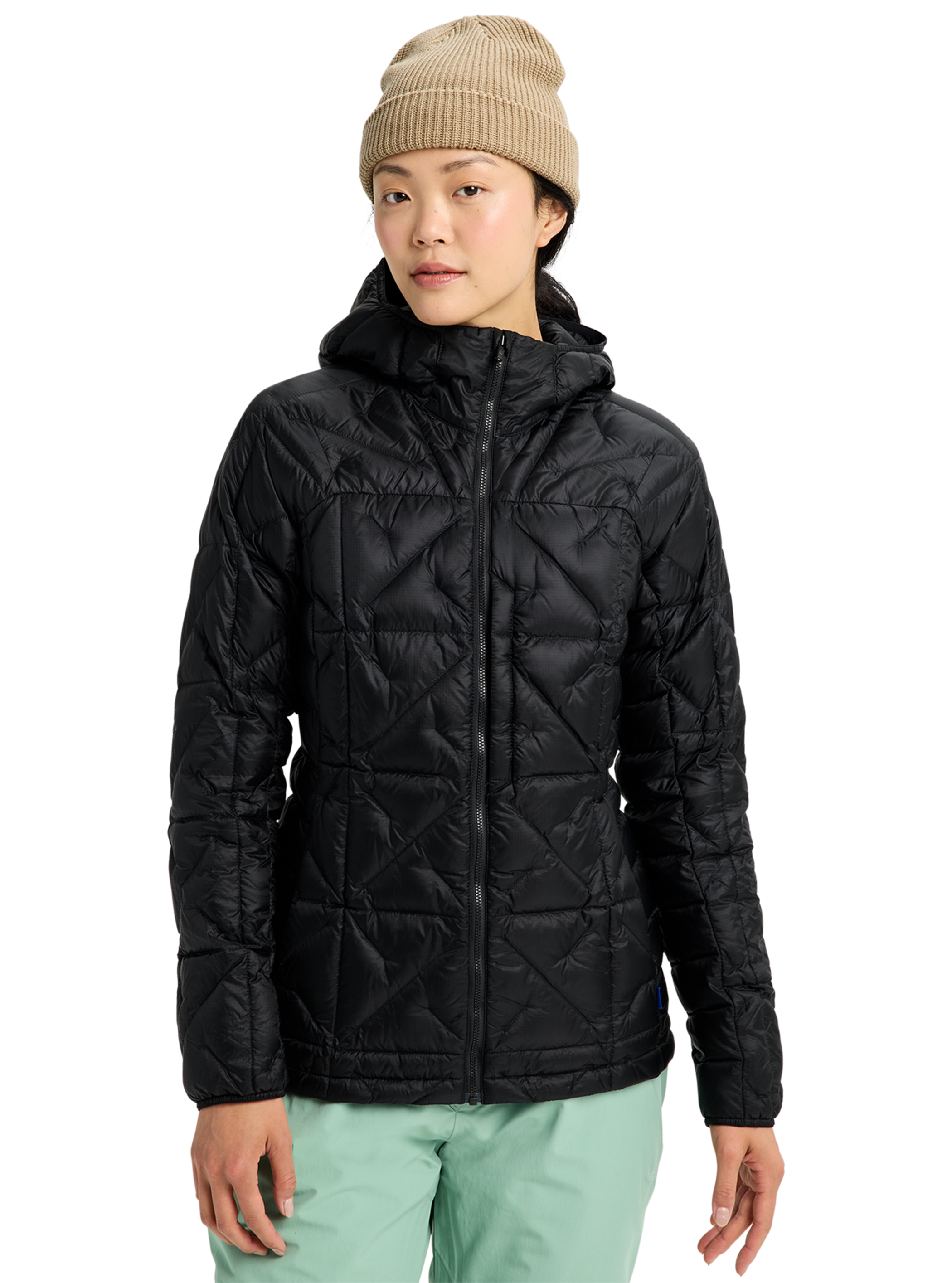 Product image of Women's Burton [ak] Baker Hooded Down Jacket[Variant:True Black]