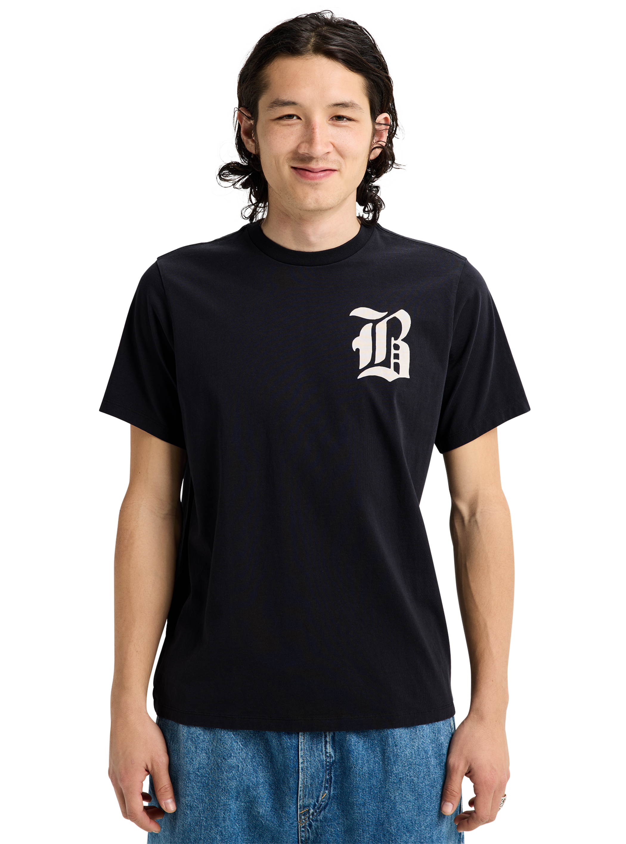 Product image of Burton Hesston Short Sleeve T-Shirt[Variant:True Black]