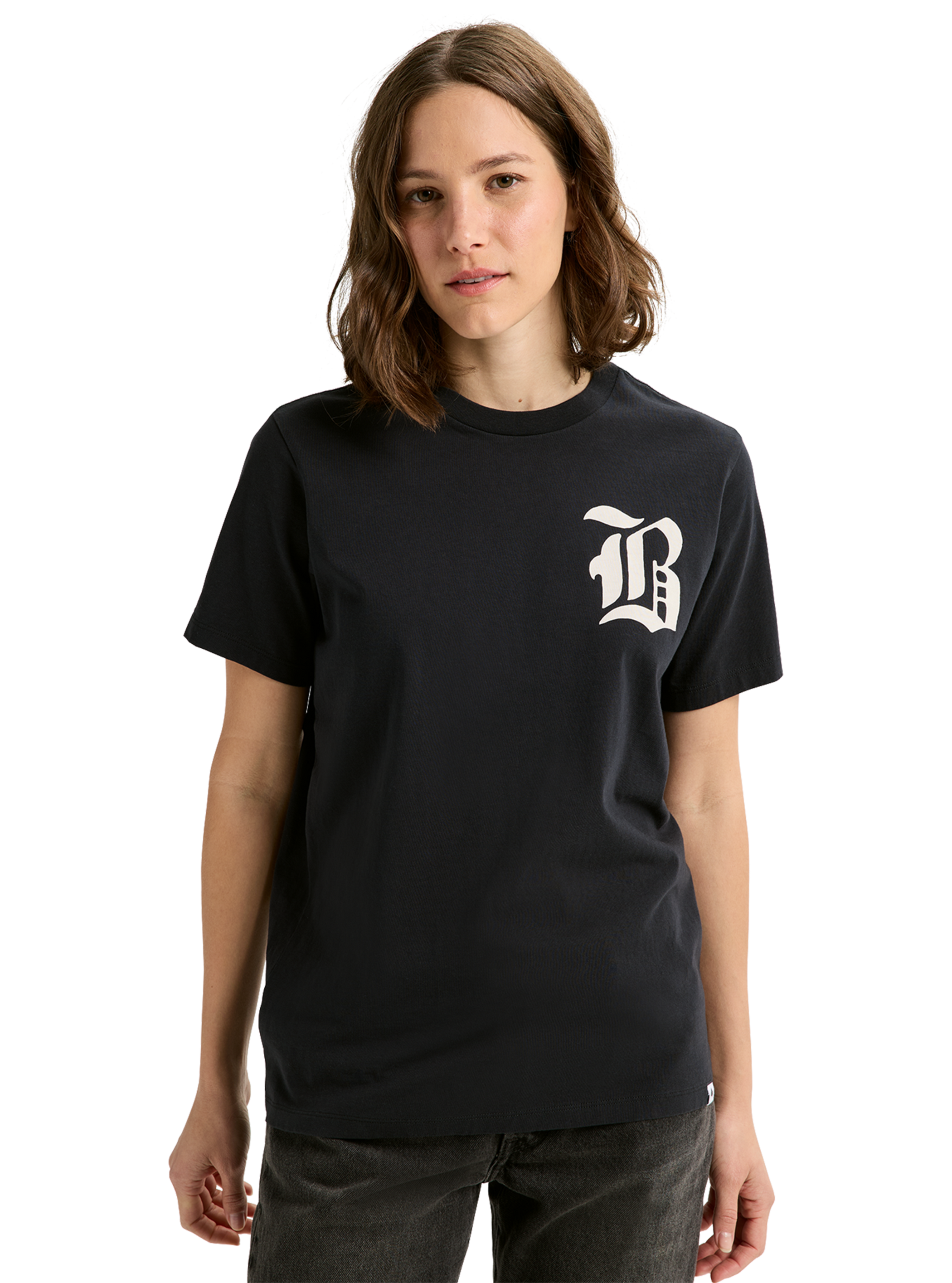 Product image of Burton Hesston Short Sleeve T-Shirt[Variant:True Black]