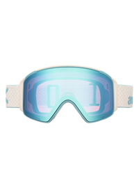 Product image of Anon M4S Goggles (Cylindrical) + Bonus Lens + MFI® Face Mask[Variant:Frame: Oat, Lens: Perceive Variable Blue (21% / S2), Spare Lens: Perceive Cloudy Pink (53% / S1)]