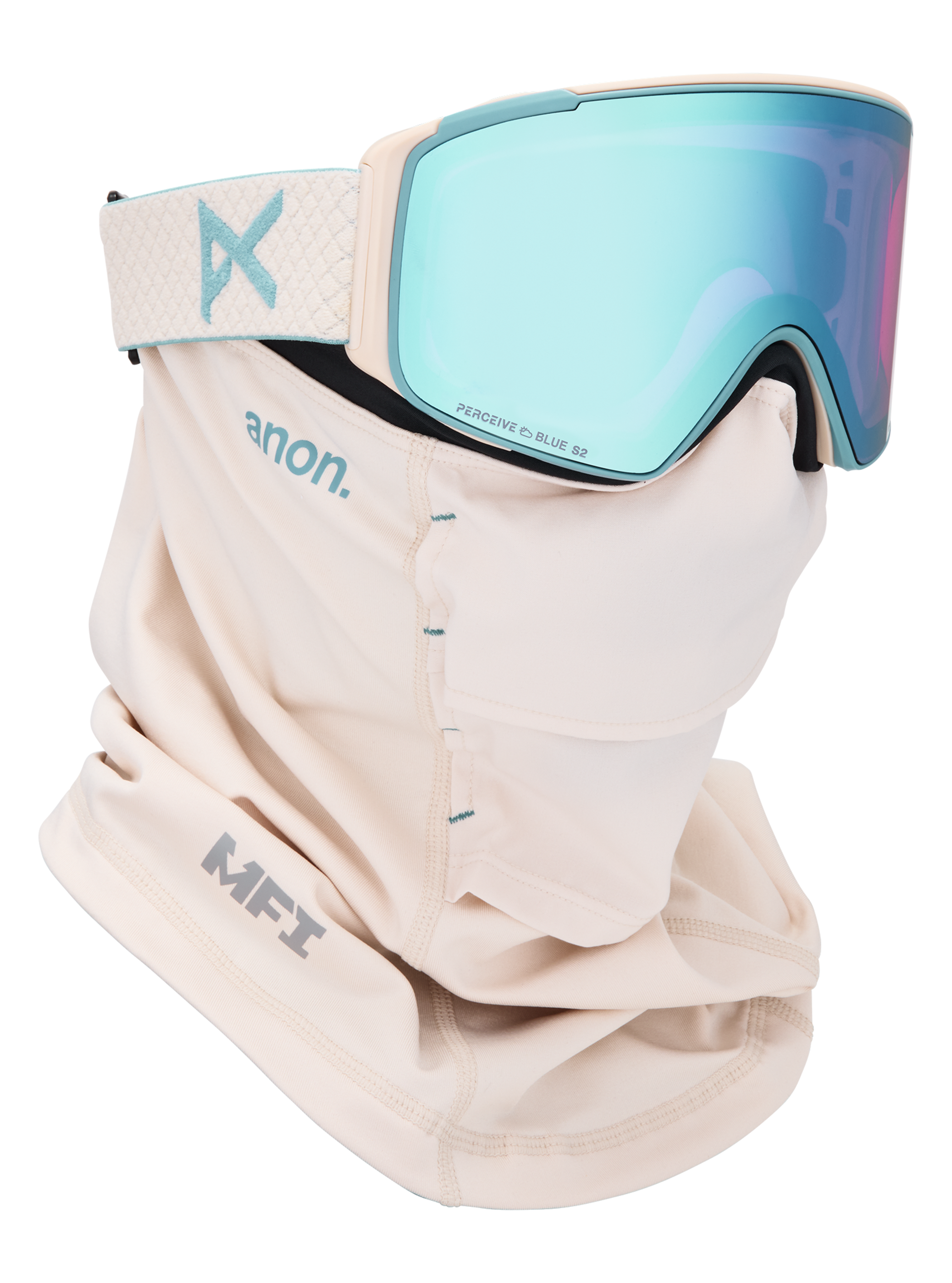 Anon – Masque cylindrique M4S + écran en prime + masque facial MFI®