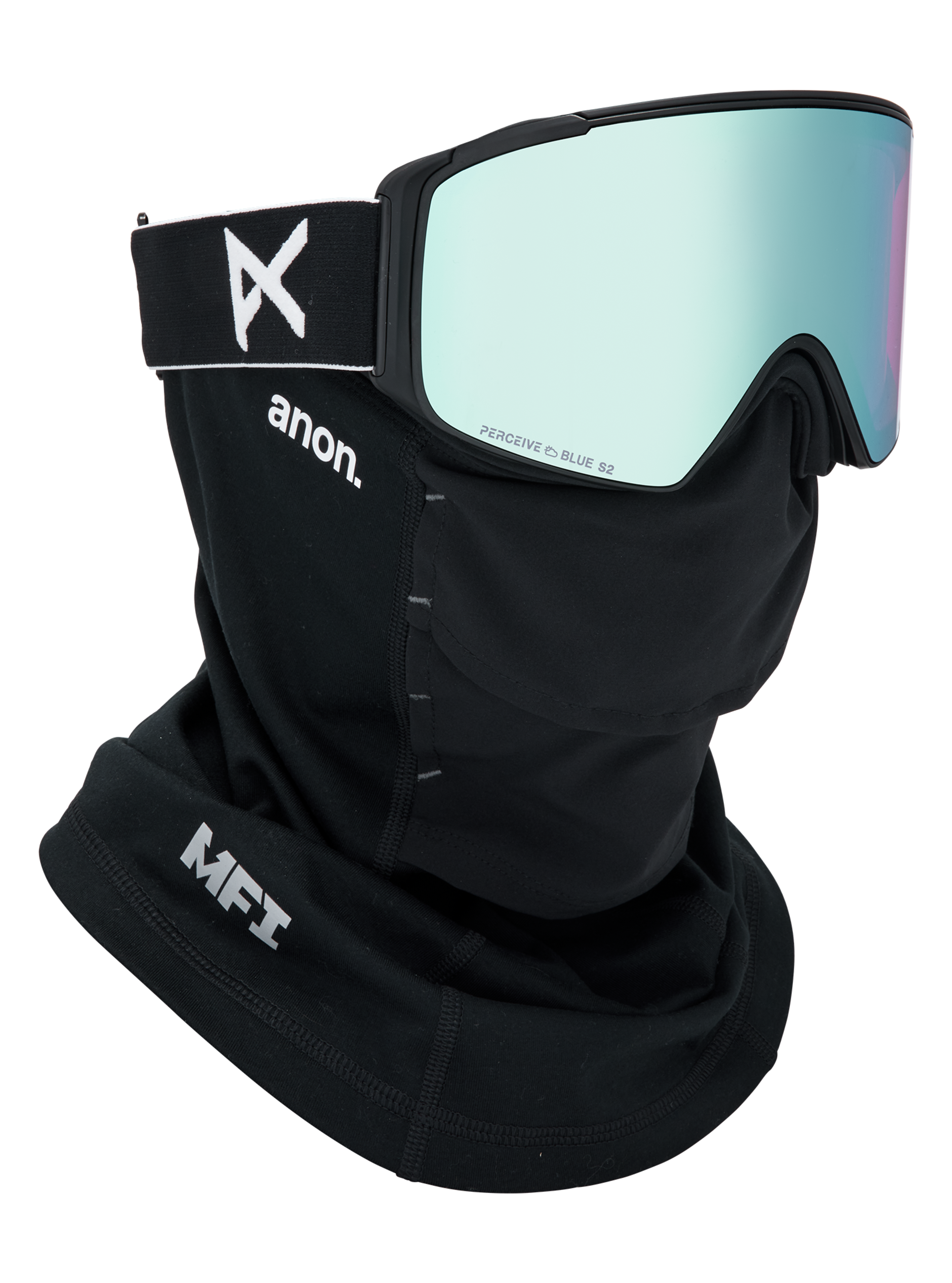 Anon M4S Goggles (Cylindrical) + Lens + MFI® Face Mask | Anon Anon M4S Goggles (Cylindrical) + Lens + MFI® Face Mask | Anon