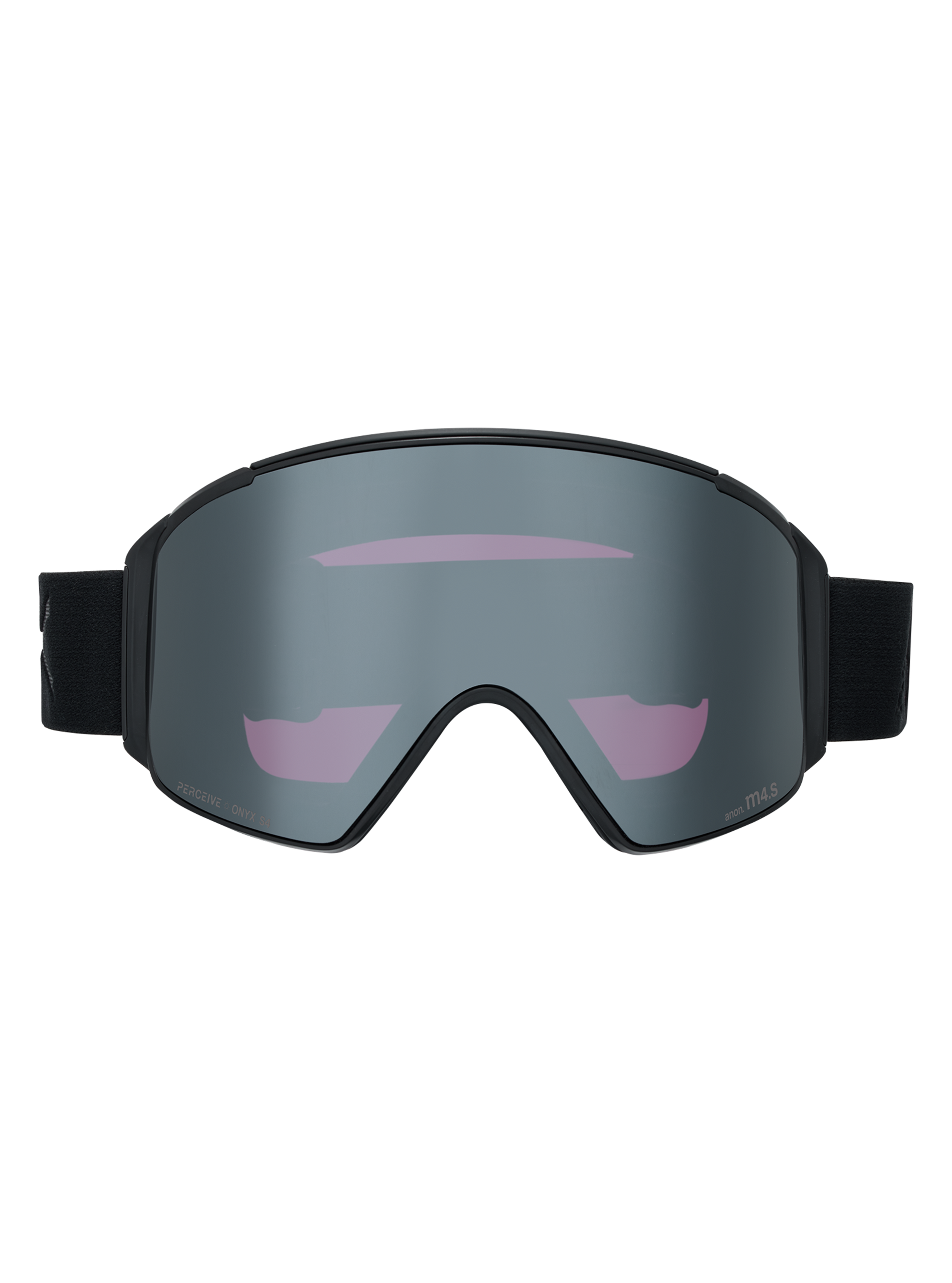 Anon M4S Goggles (Cylindrical) + Bonus Lens + MFI Face Mask | Frame: Smoke, Lens: Perceive Sunny Onyx