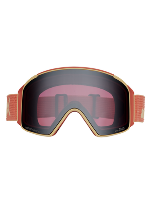 Product image of Anon M4S Goggles (Cylindrical) + Bonus Lens + MFI® Face Mask[Variant:Frame: Terracotta, Lens: Perceive Sunny Onyx (6% / S4), Spare Lens: Perceive Variable Violet (34% / S2)]