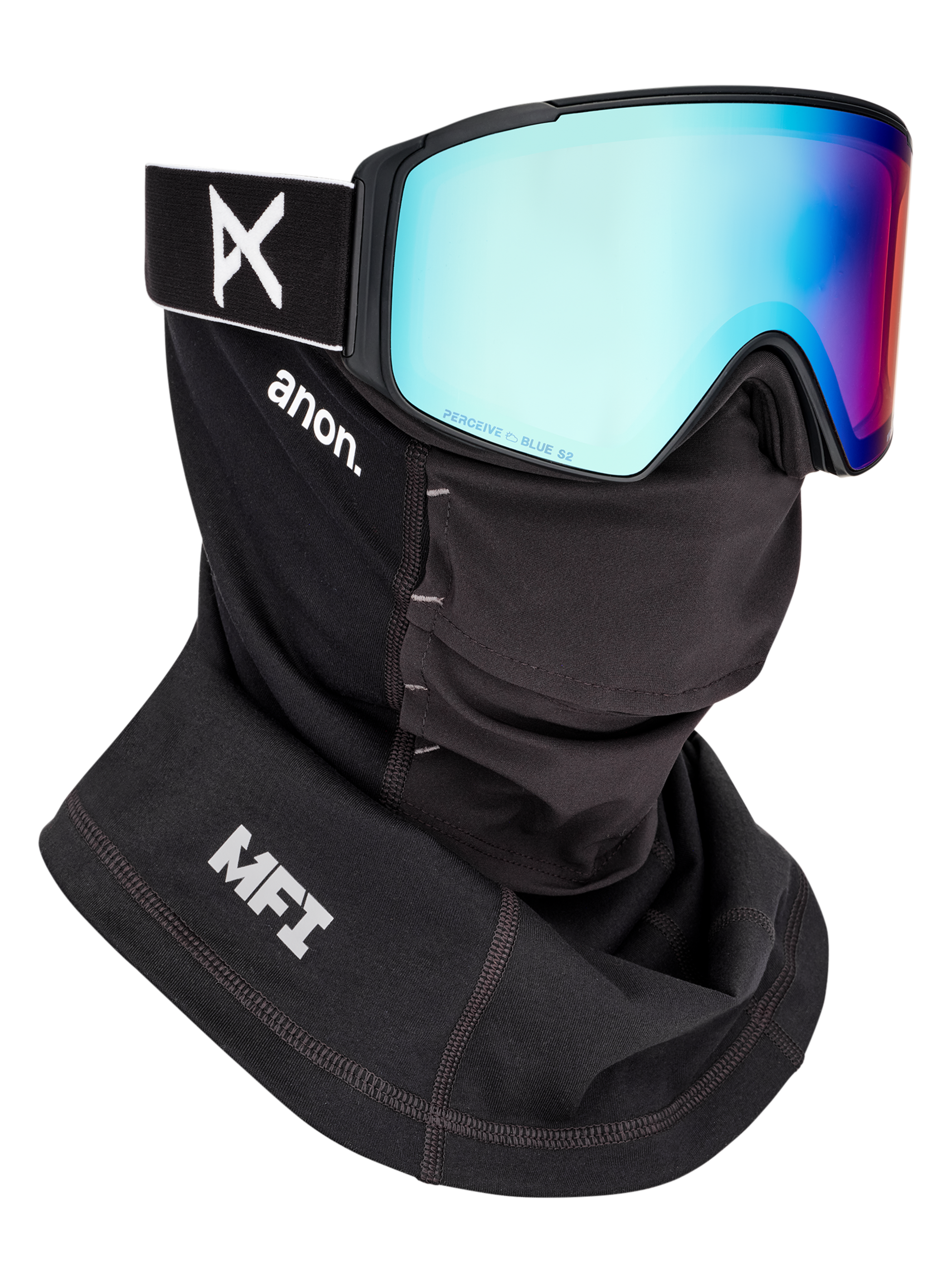 Anon M4S Goggles (Cylindrical) + Bonus Lens + MFI® Face Mask
