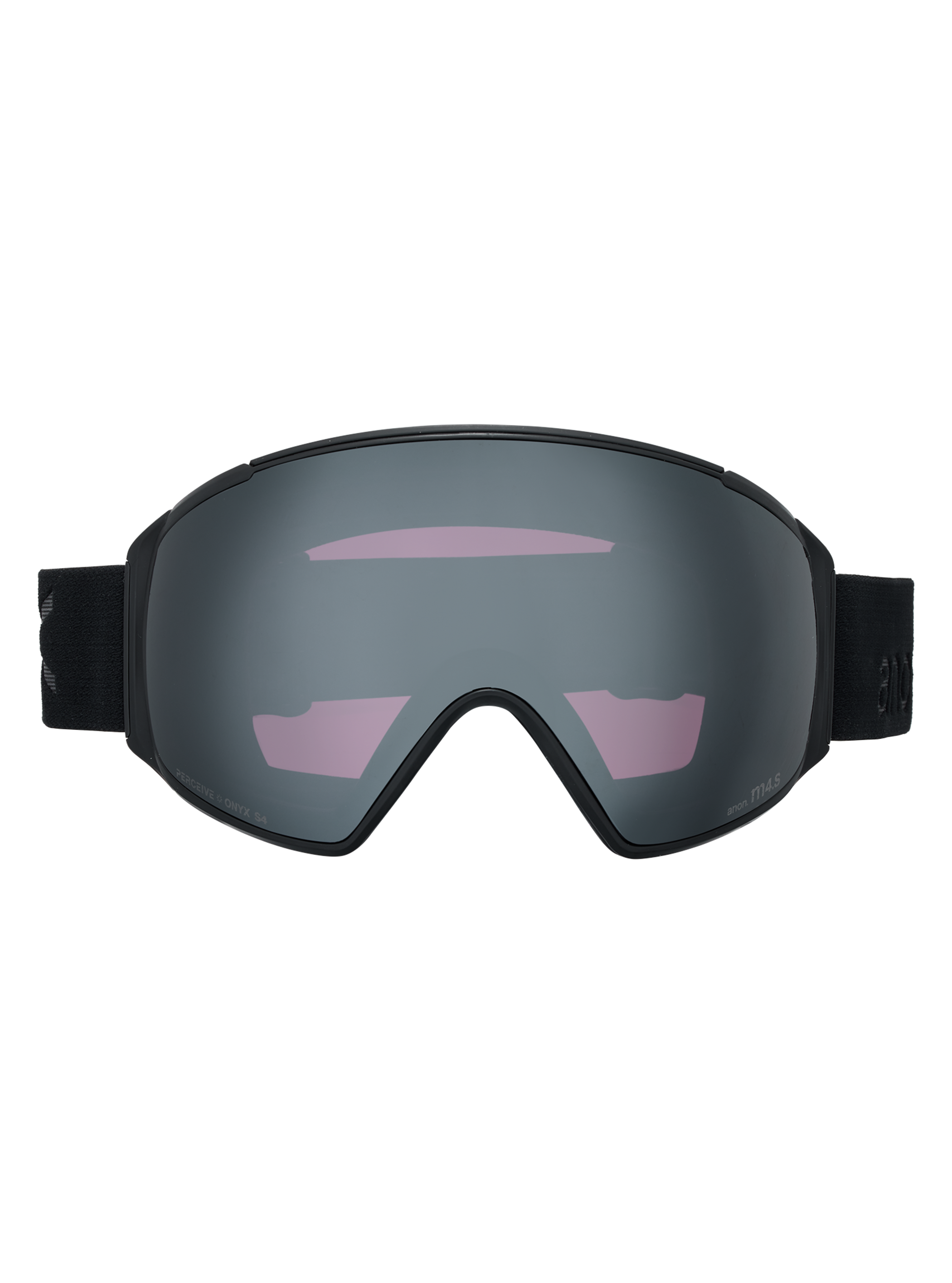 Product image of Anon M4S Goggles (Toric) + Bonus Lens + MFI® Face Mask[Variant:Frame: Smoke, Lens: Perceive Sunny Onyx (6% / S4), Spare Lens: Perceive Variable Violet (34% / S2)]