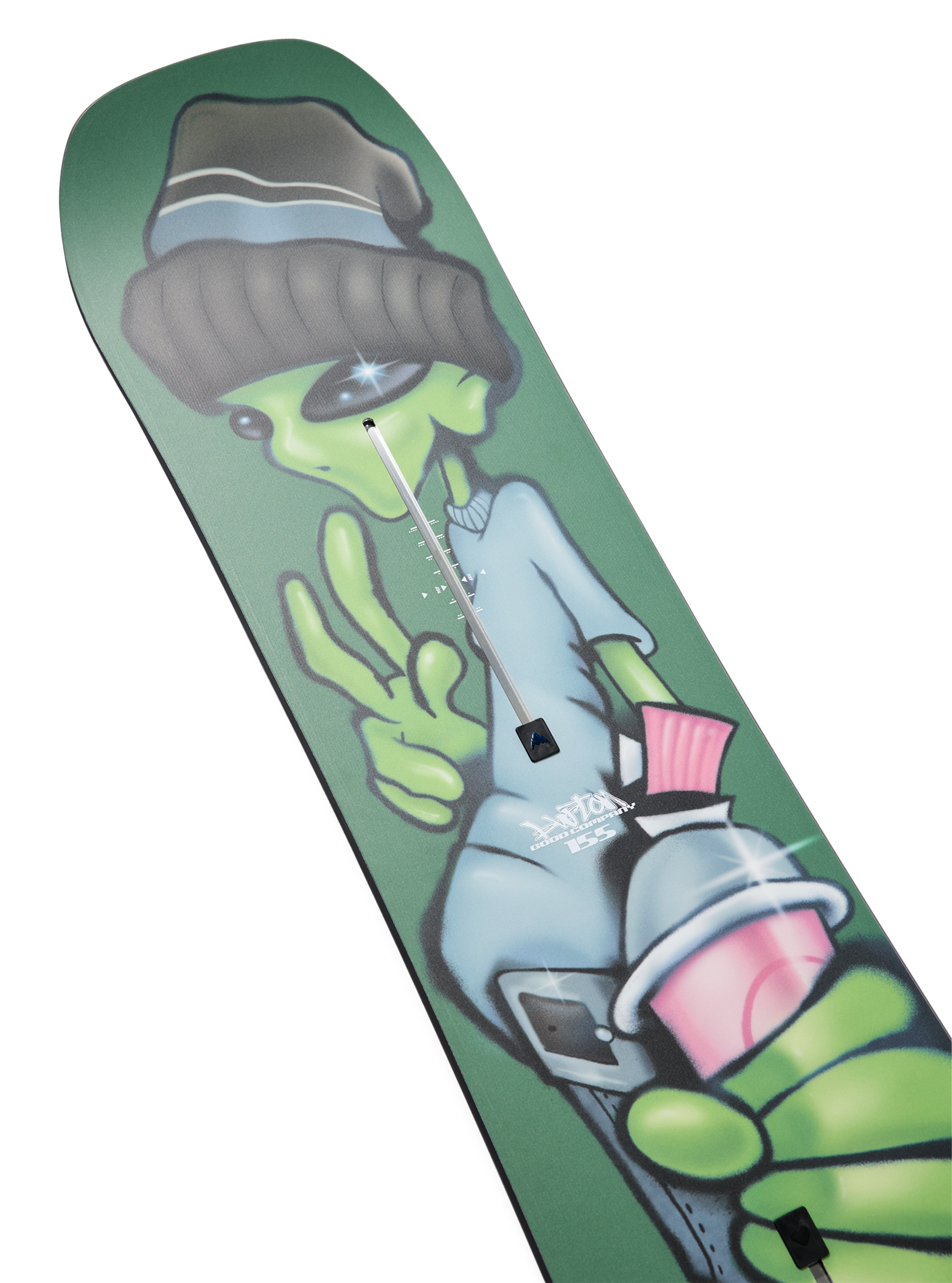 Burton Good Company Camber Snowboard, Alien / 162W