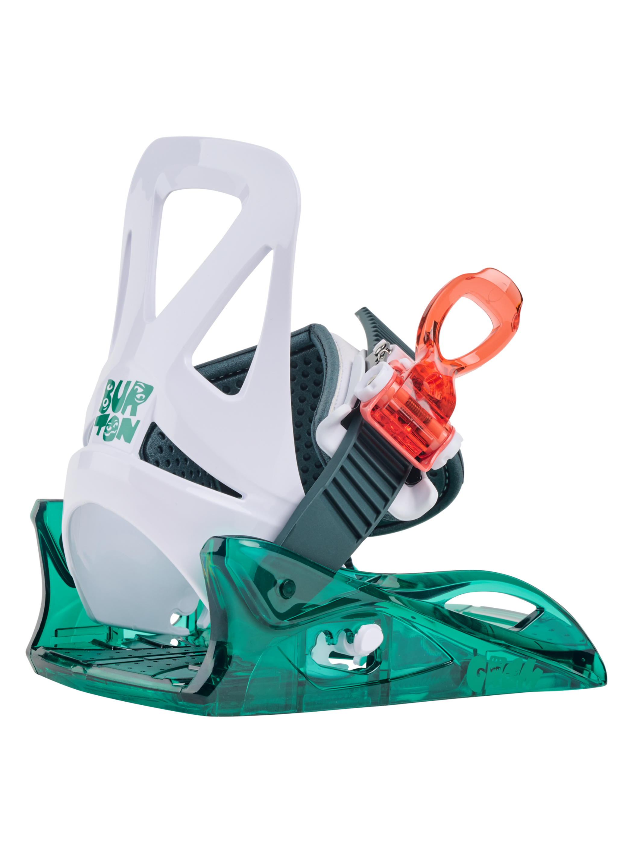 Product image of Kids' Burton Mini Grom Disc Snowboard Bindings[Variant:Green / Multi]