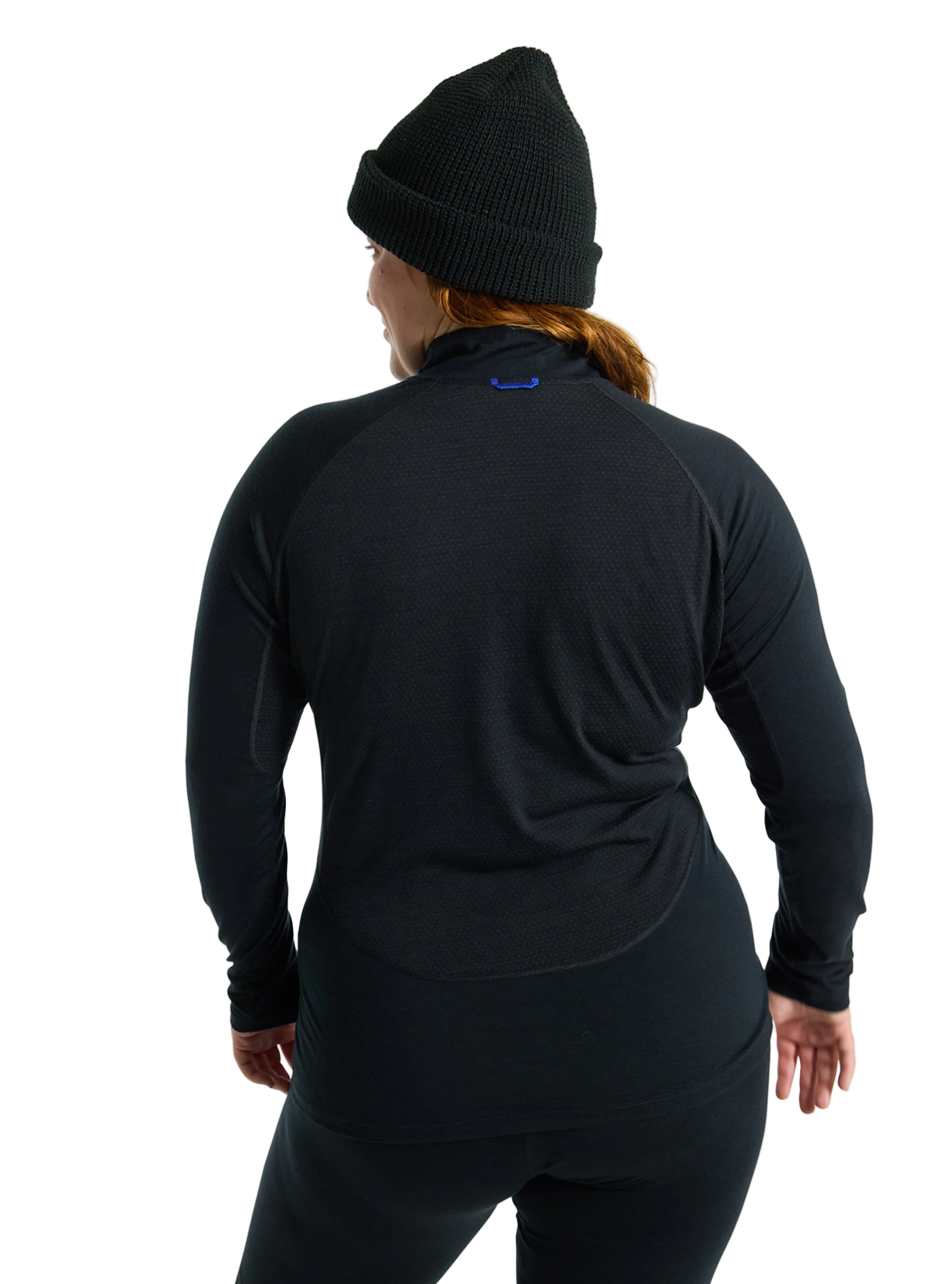 Burton – Haut couche de base à fermeture éclair 1⁄4 en laine mérinos Phayse Homme